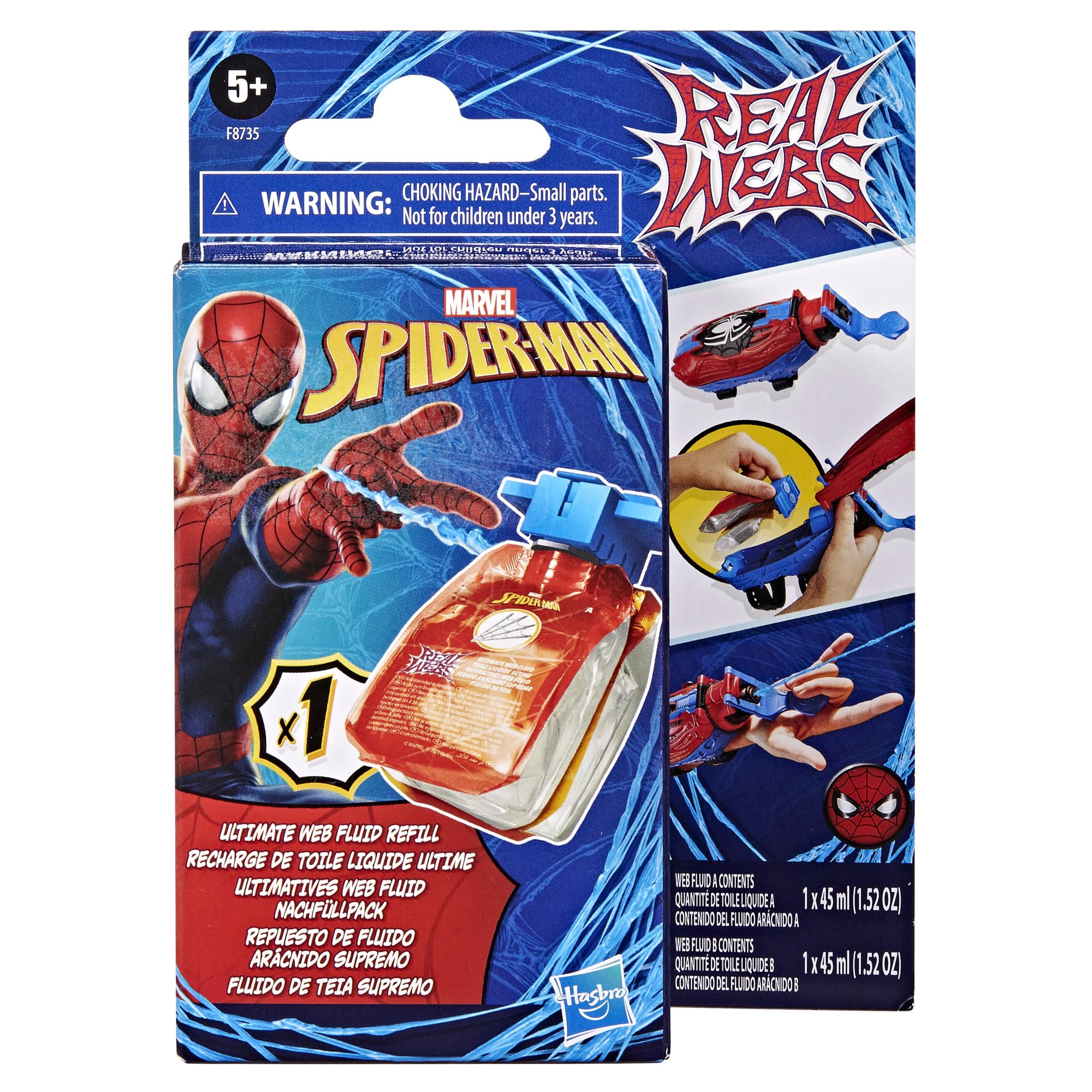 marvel-spider-man-real-webs-recharge-toile-liquide-bleue image 1