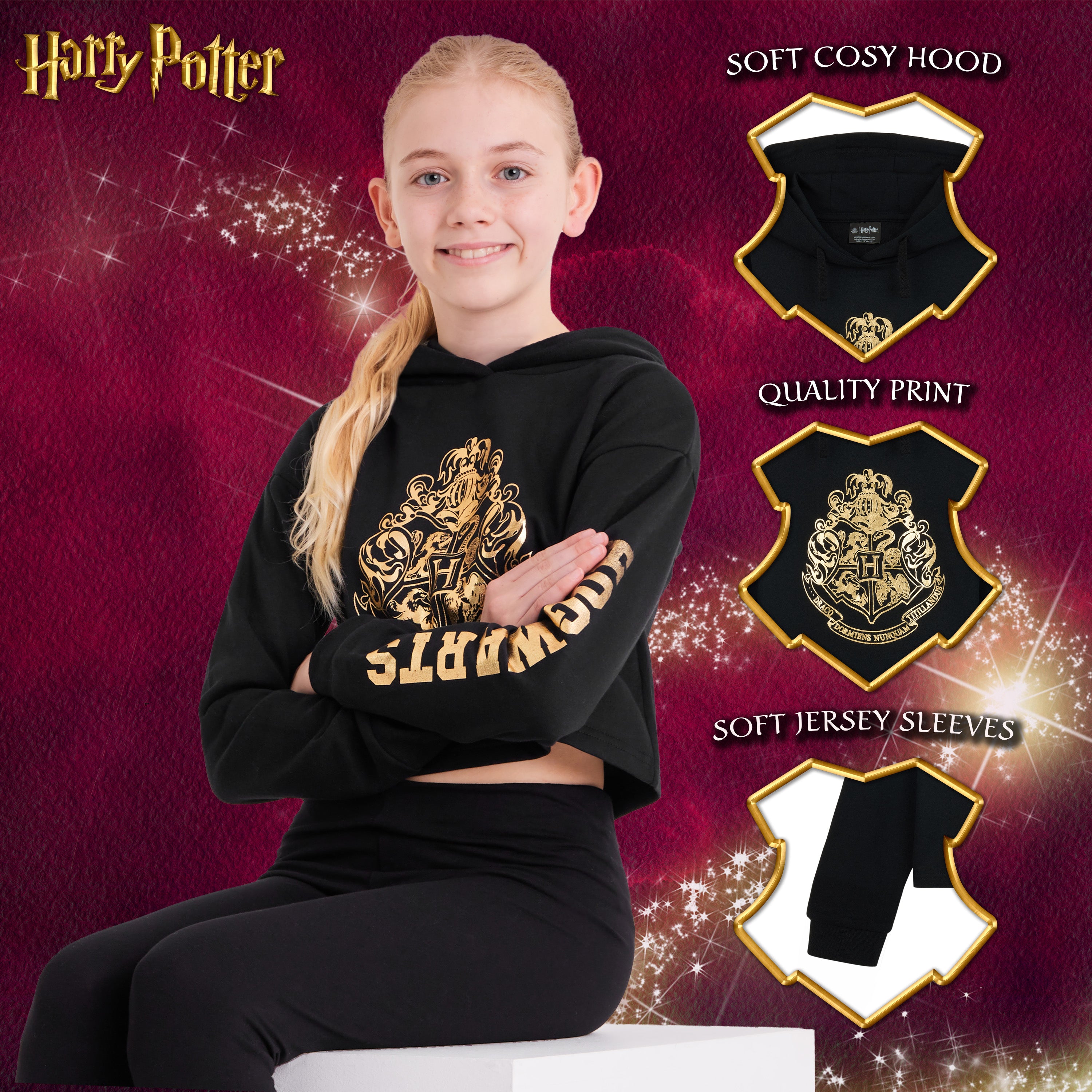 harry-potter-sweat-capuche-fille-hogwarts-7-14-ans image 4