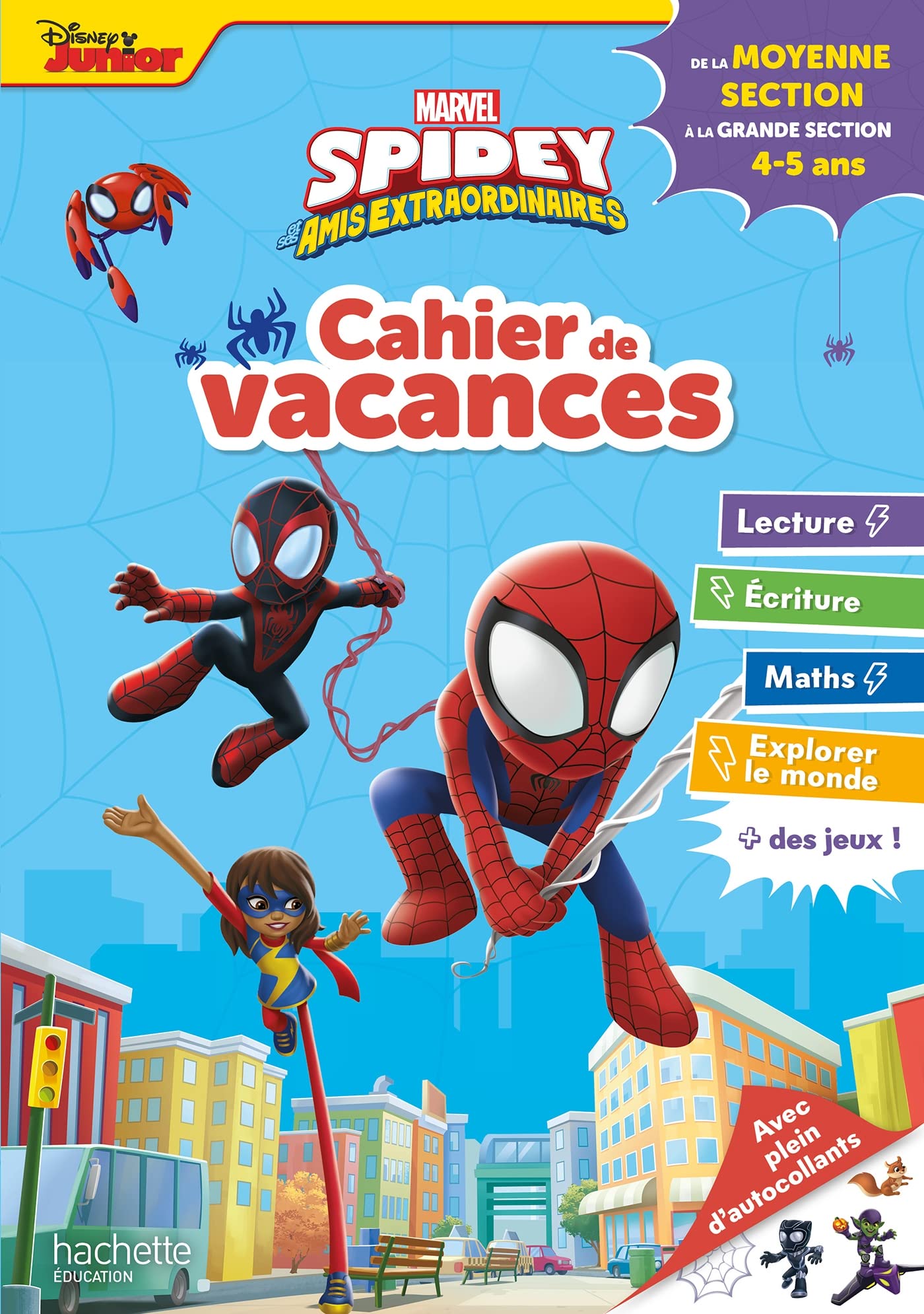 marvel-spidey-et-ses-amis-cahier-vacances-ms-gs-2026 image 1