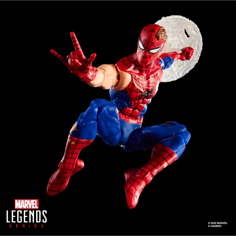 marvel-legends-spider-man-combat-endommag-figurine-carte-magic image 7