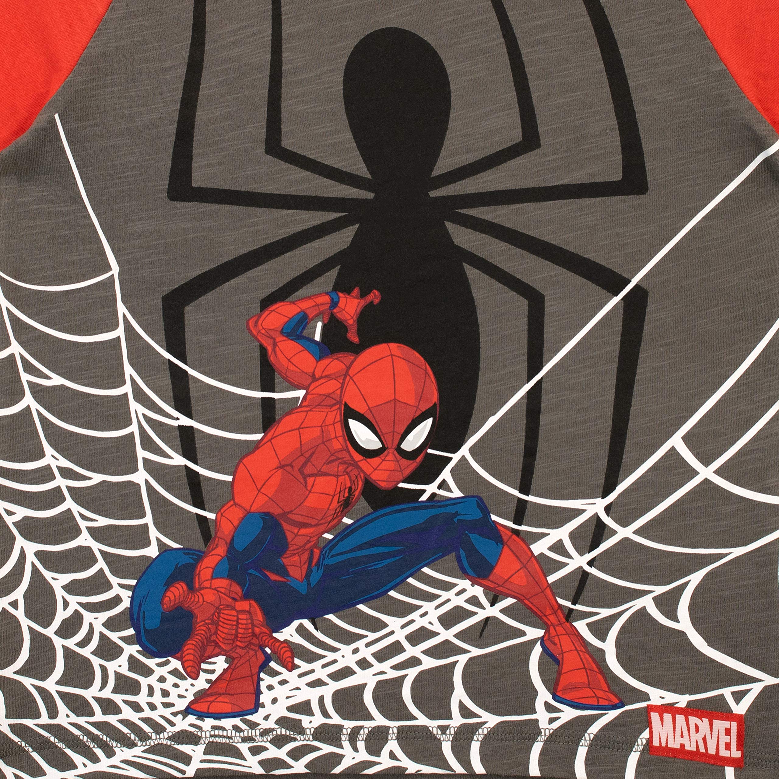 marvel-spider-man-t-shirt-gar-on-coton-7-8-ans-multicolore image 2