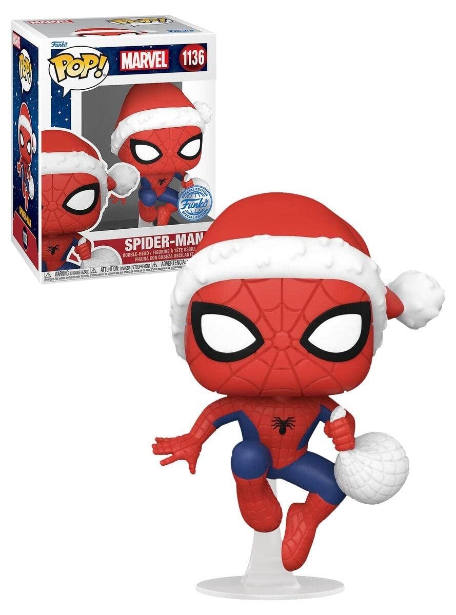 funko-pop-spider-man-chapeau-figurine-vinyle-marvel-comics image 3