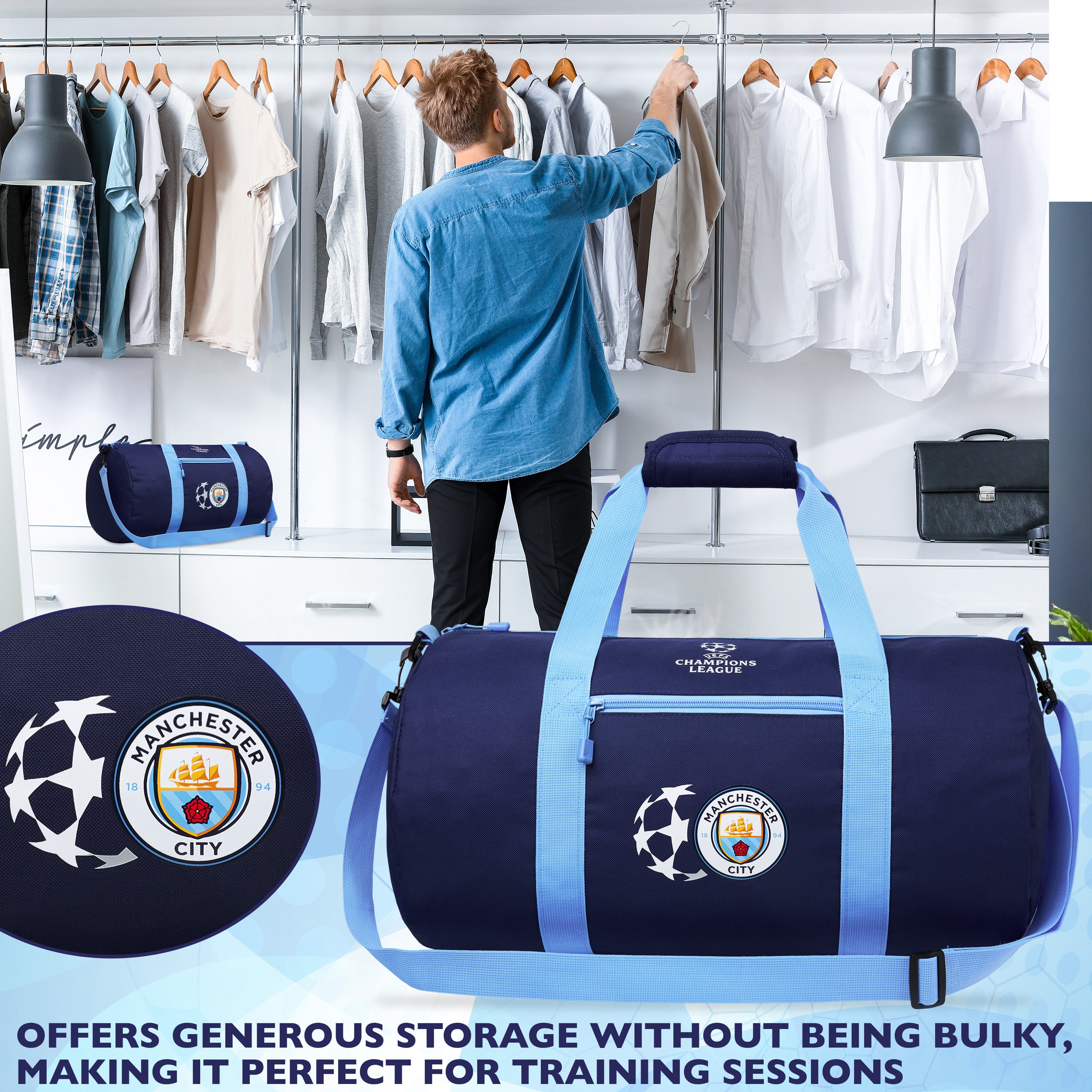 manchester-city-sac-sport-duffle-50-cm-bandouli-re image 5