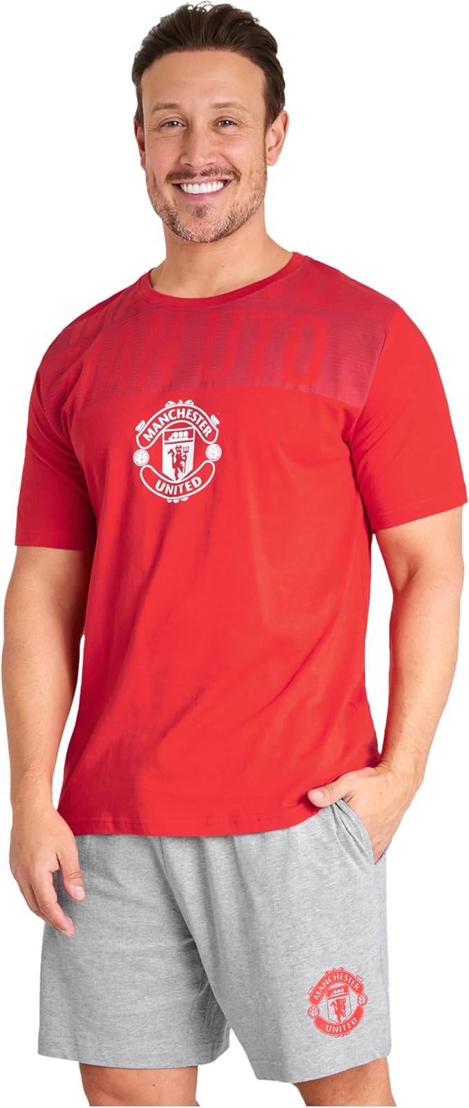 manchester-united-pyjama-short-homme-t-taille-m image 1