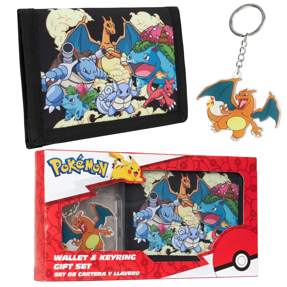 pok-mon-portefeuille-enfant-toile-pikachu-porte-cl-s image 1