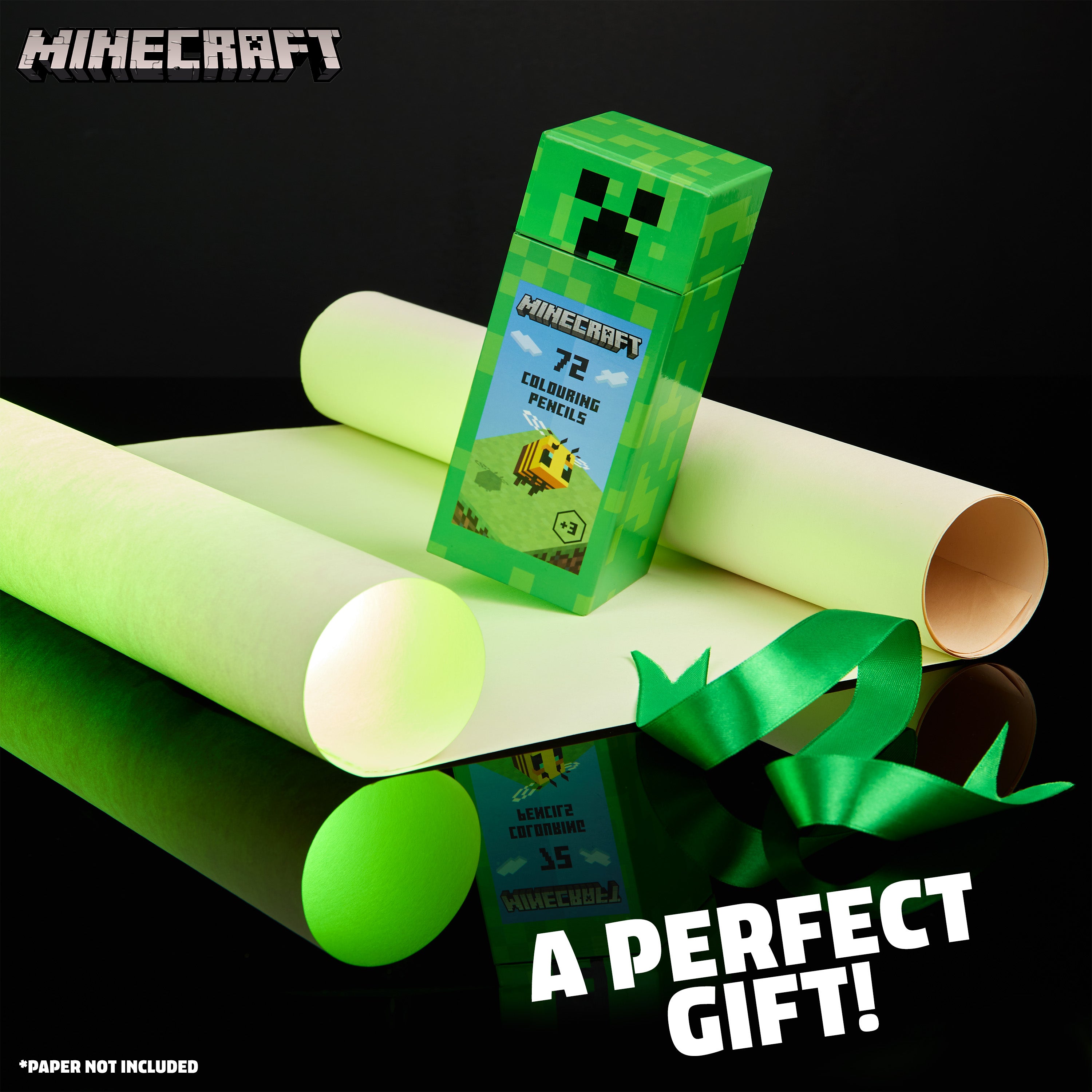 coffret-72-crayons-couleur-minecraft-creeper-enfant image 2