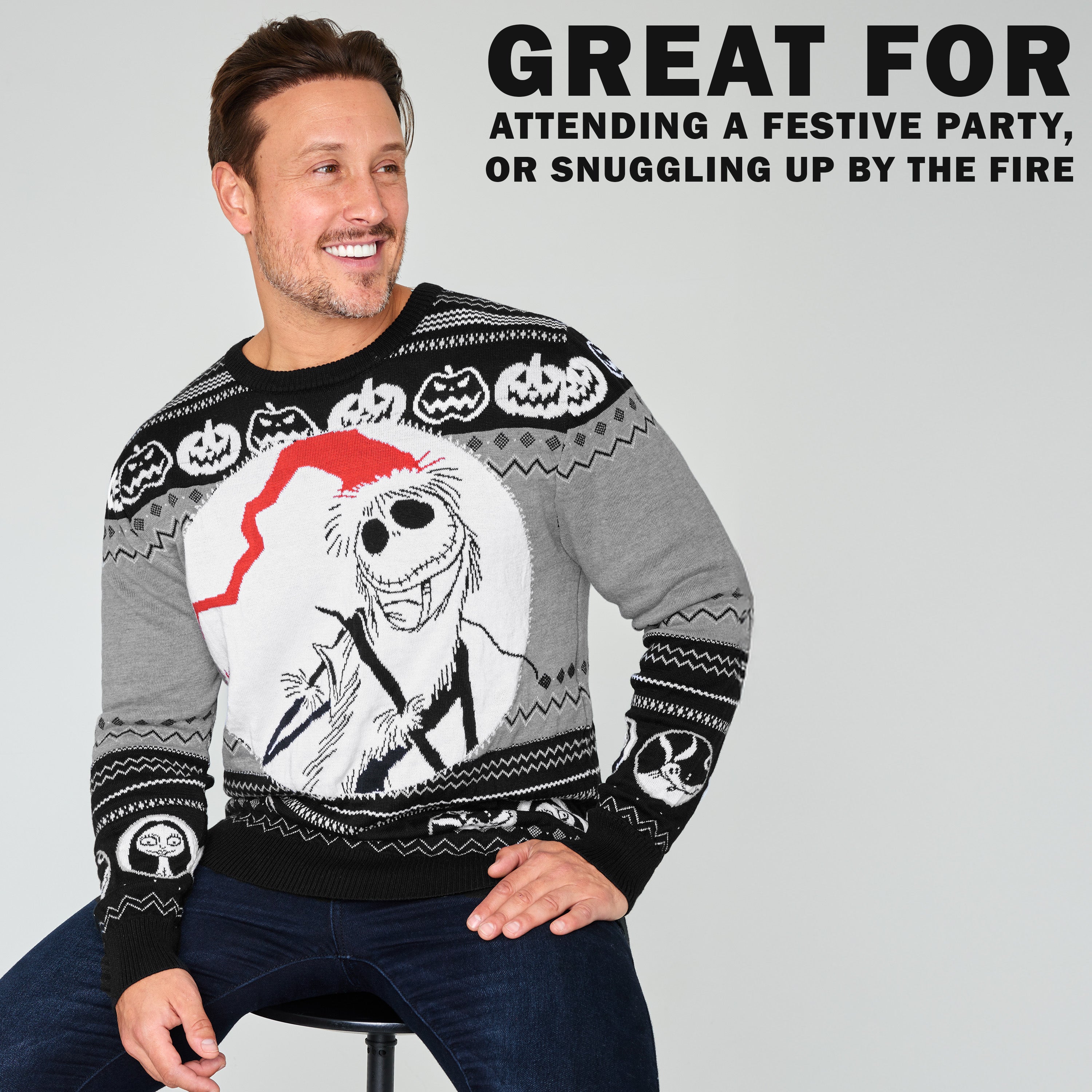 disney-pull-de-no-l-homme-col-rond-chaud-taille-m image 2