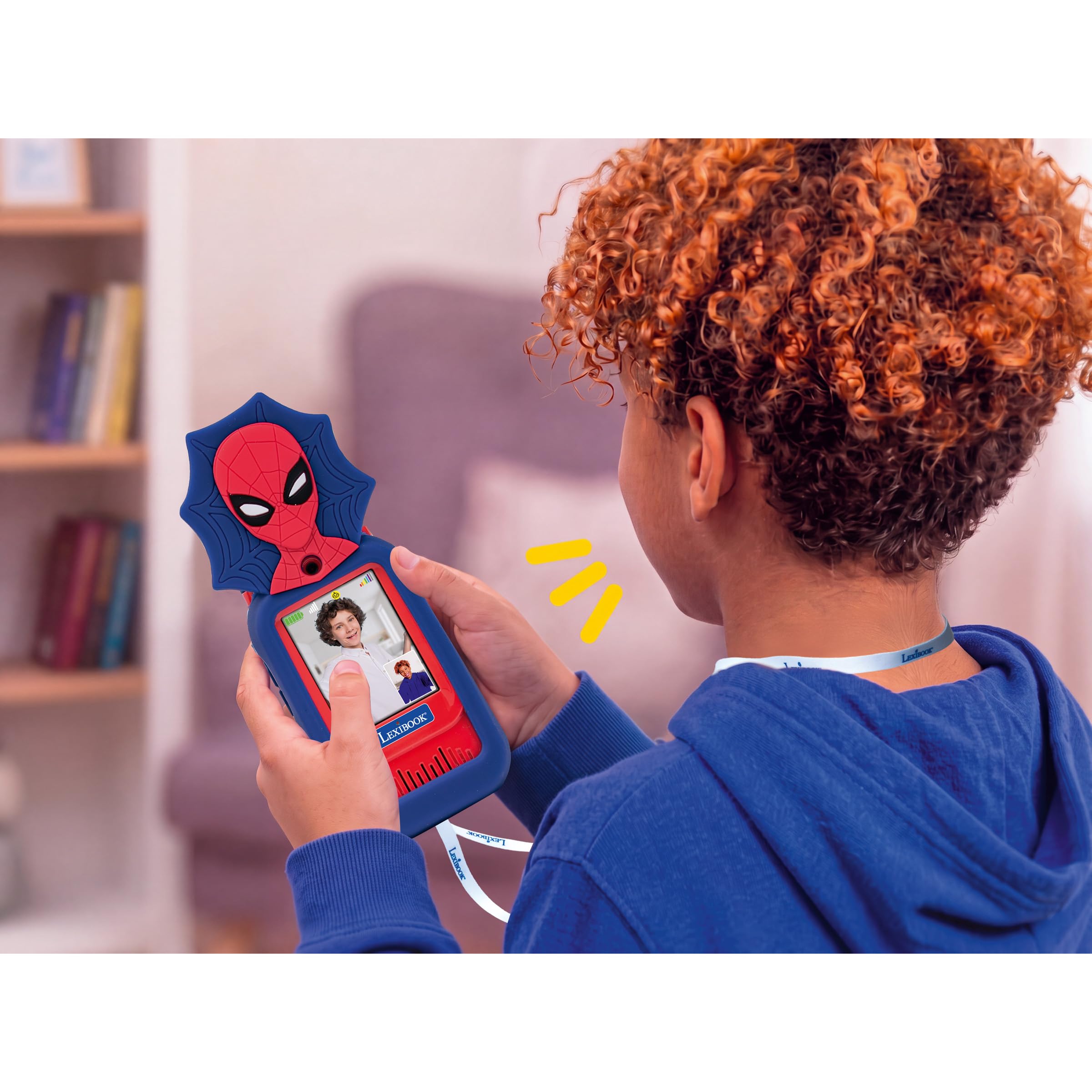 lexibook-spider-man-talkie-walkie-vid-o-300-m-rechargeable image 6