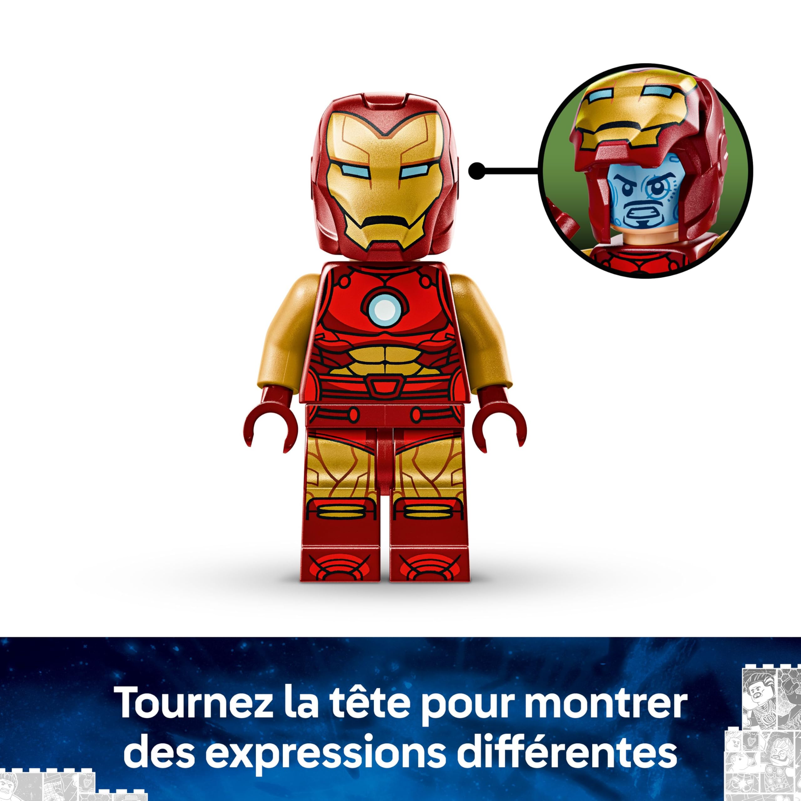 lego-marvel-76307-jeu-construction-robot-iron-man-contre-ultron image 4