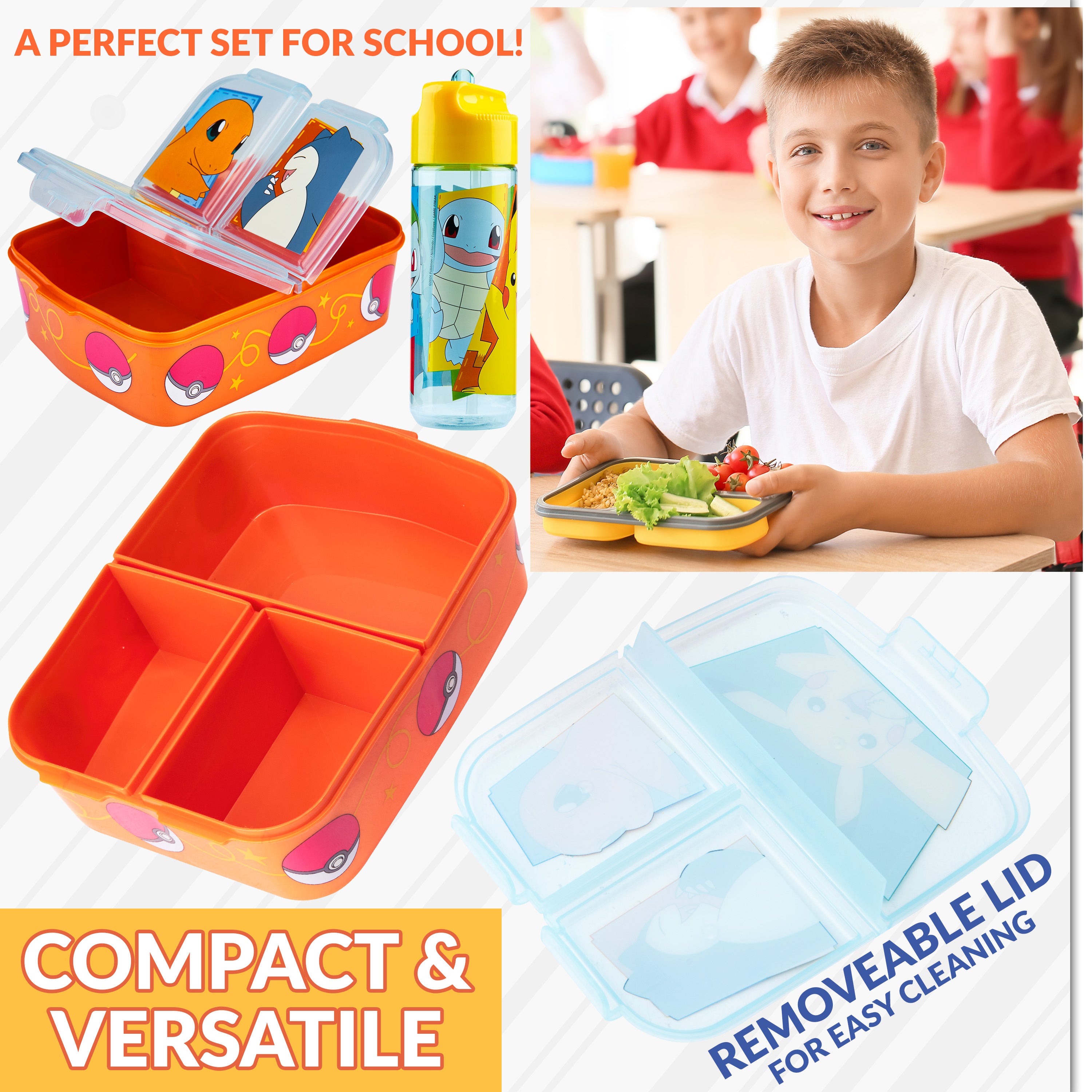 pok-mon-lunch-box-compartiments-gourde-340-ml-paille image 5
