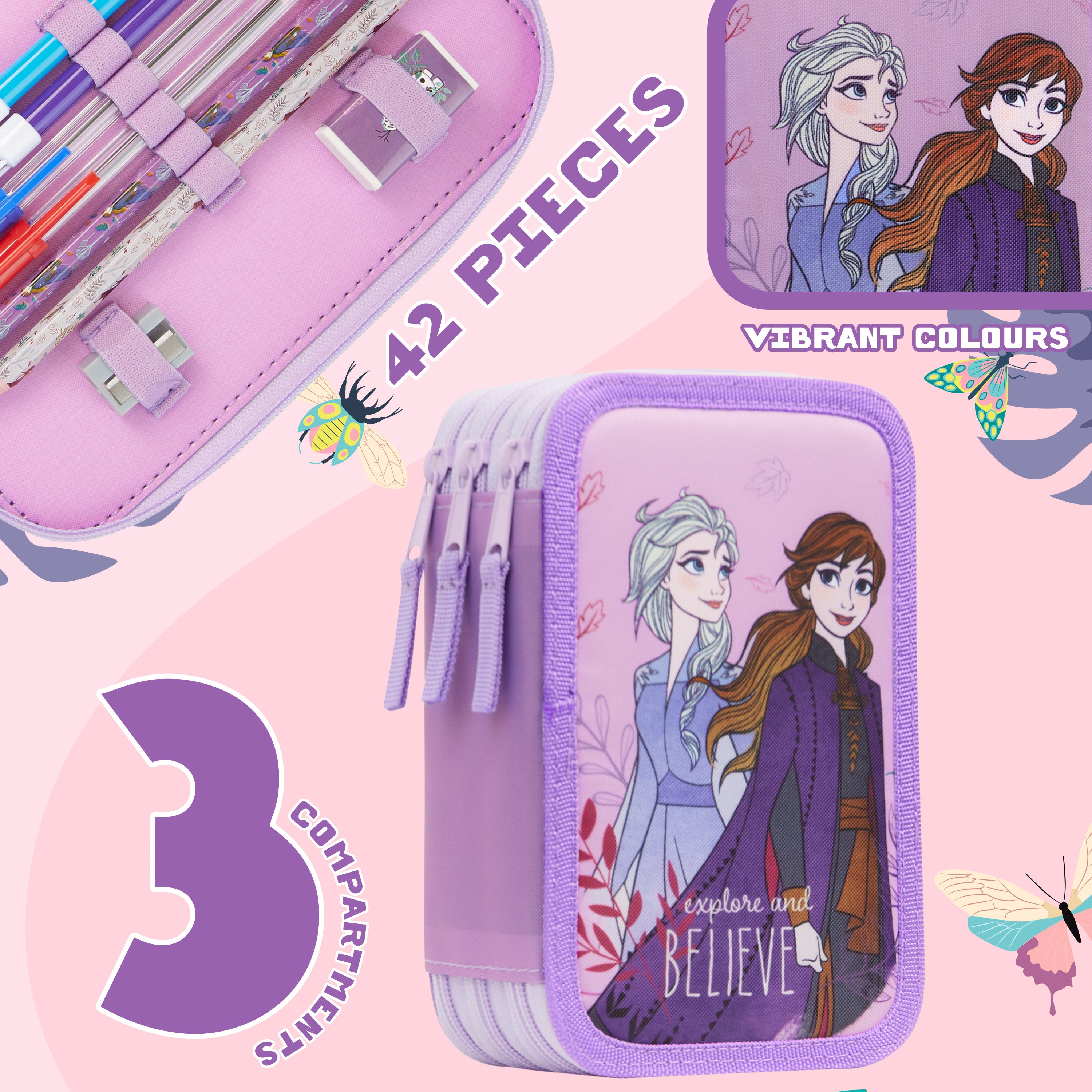 disney-frozen-trousse-garnie-fille-3-compartiments image 4