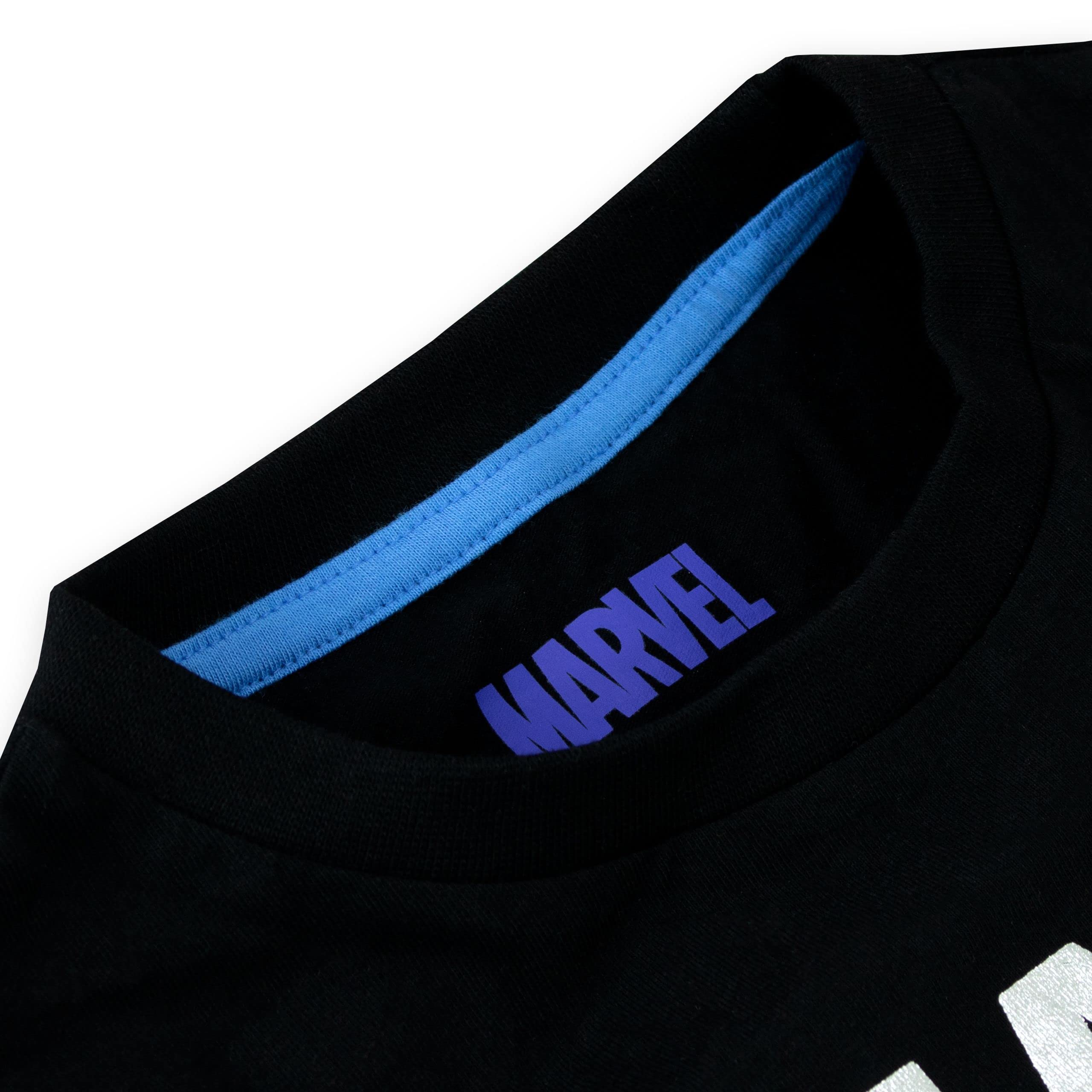 marvel-black-panther-pyjama-gar-on-8-9-ans-manches-courtes image 4