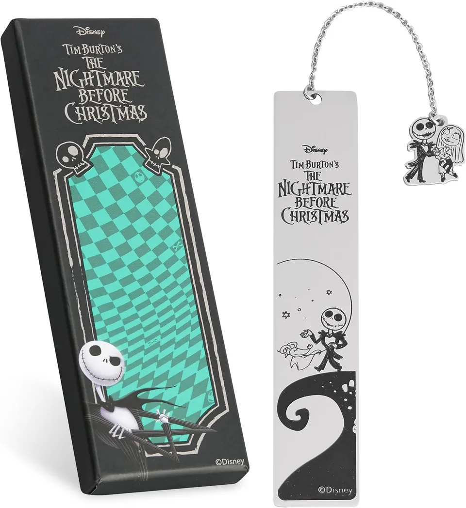 disney-jack-skellington-marque-page-m-tal-breloque-avec-coffret image 1