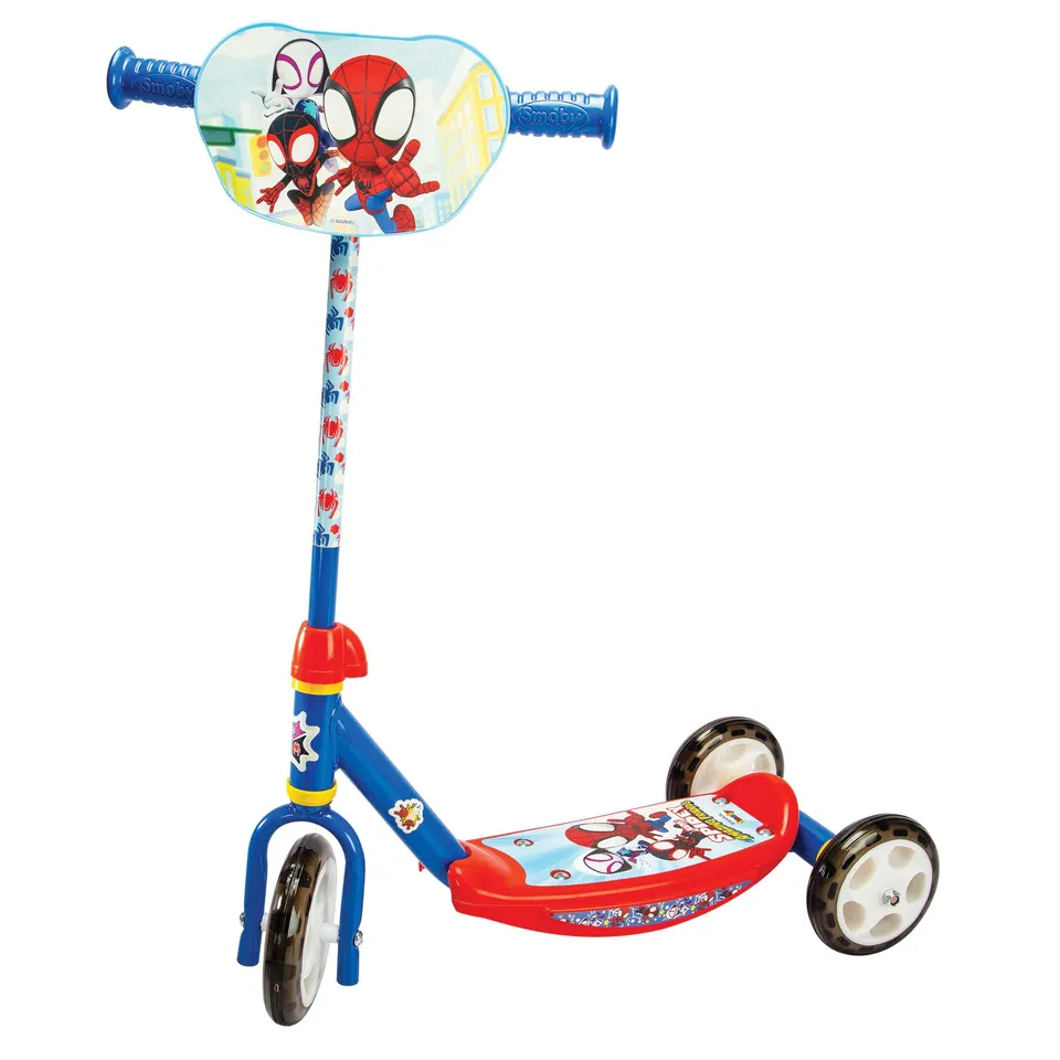 smoby-spidey-trottinette-3-roues-enfant-m-tal-3-ans image 1