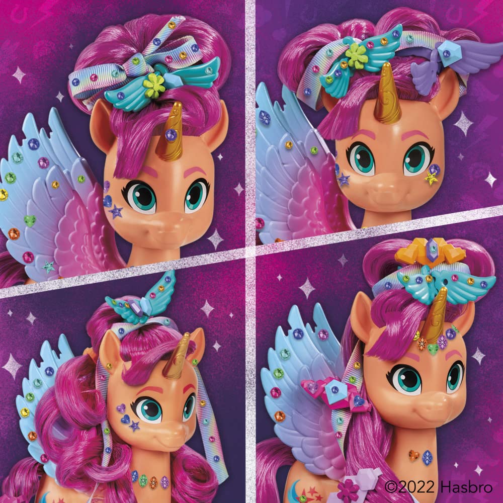 my-little-pony-sunny-starscout-poney-coiffer-15-cm-accessoires image 5