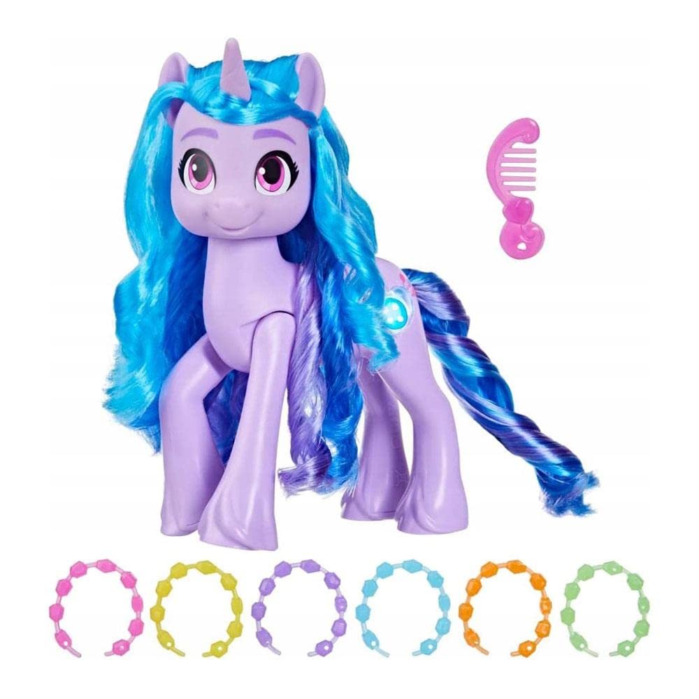 my-little-pony-new-generation-izzy-moonbow-poney-musical-lumineux-20-cm image 5