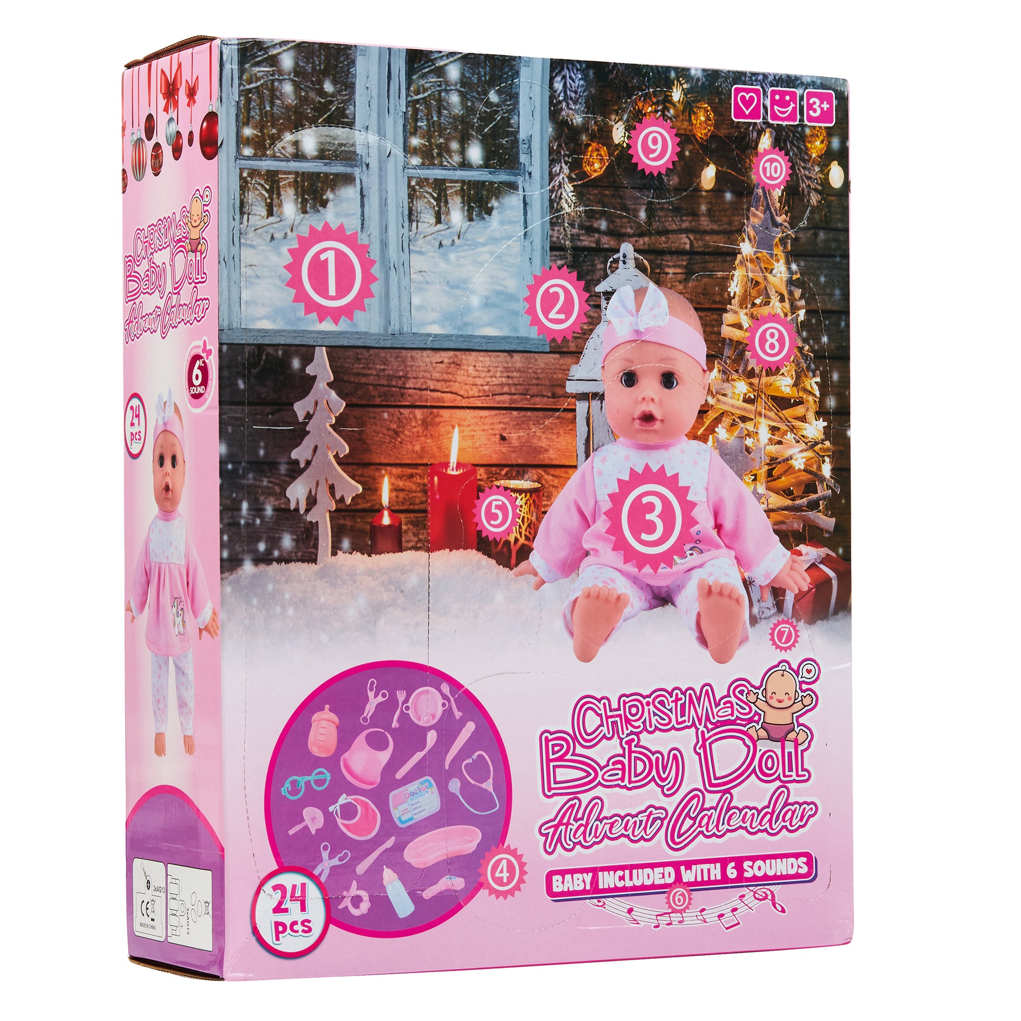get-trend-calendrier-avent-enfant-poup-e-baby-doll-24-cases image 2