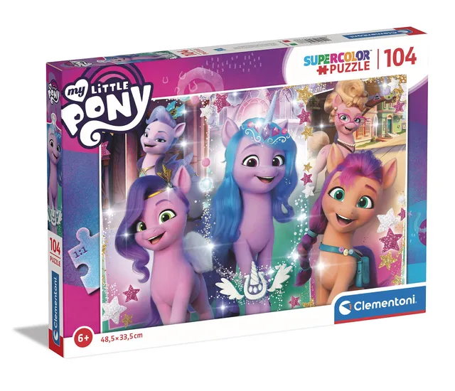 clementoni-my-little-pony-puzzle-enfant-104-pi-ces-6-ans image 1
