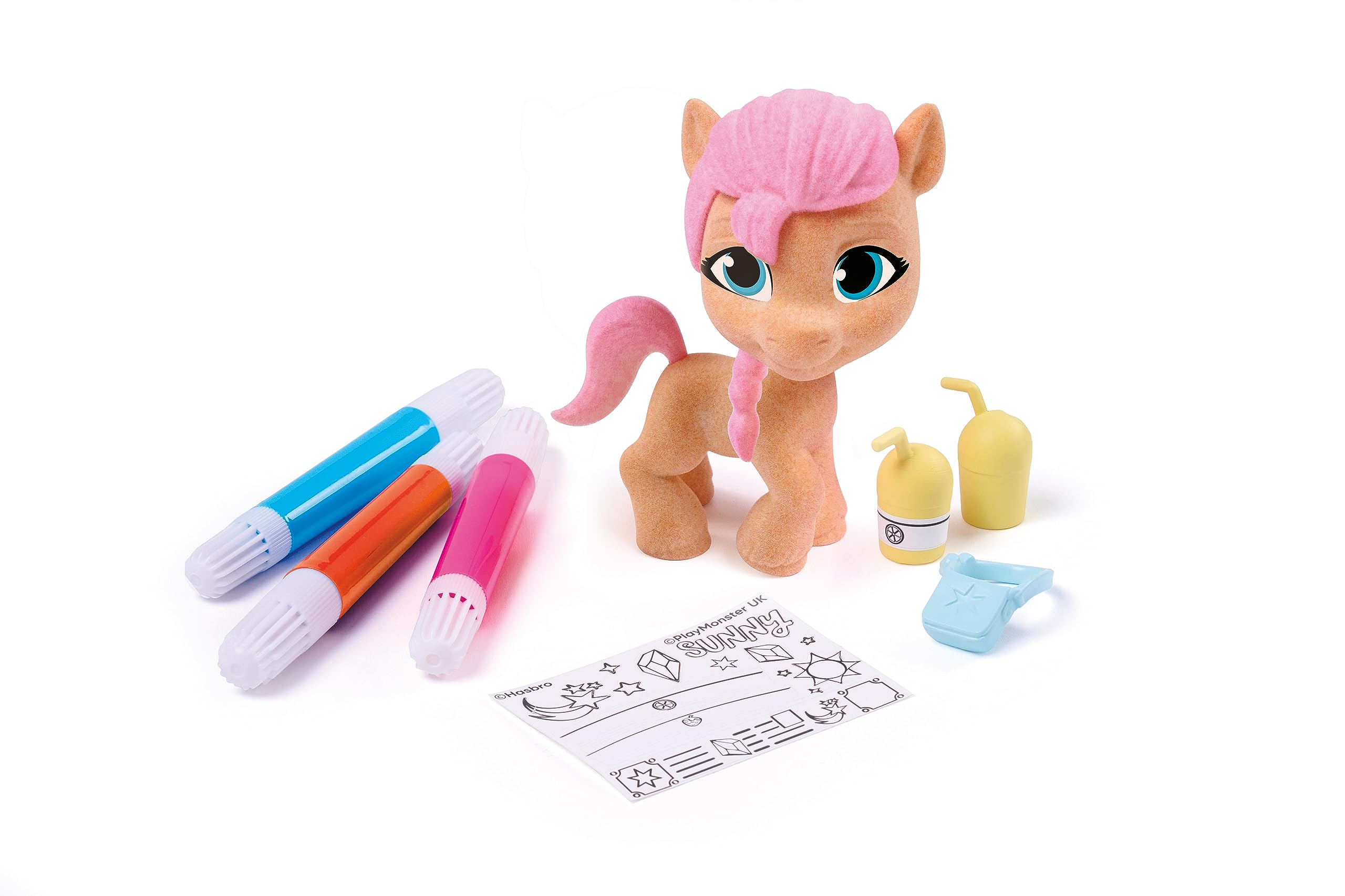 my-little-pony-fuzzikins-sunny-starscout-kit-cr-atif-colorier image 5