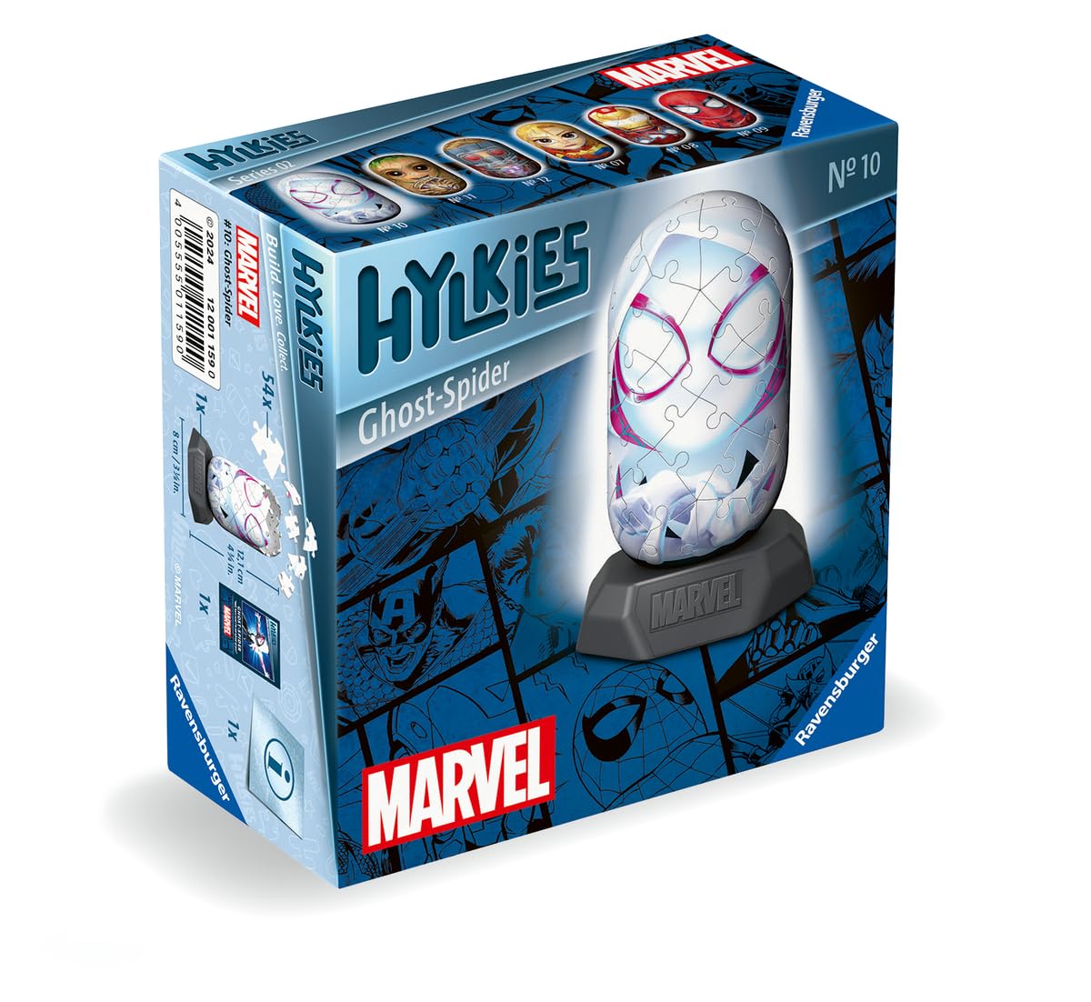 ravensburger-hylkies-marvel-ghost-spider-puzzle-3d-54-pcs image 2