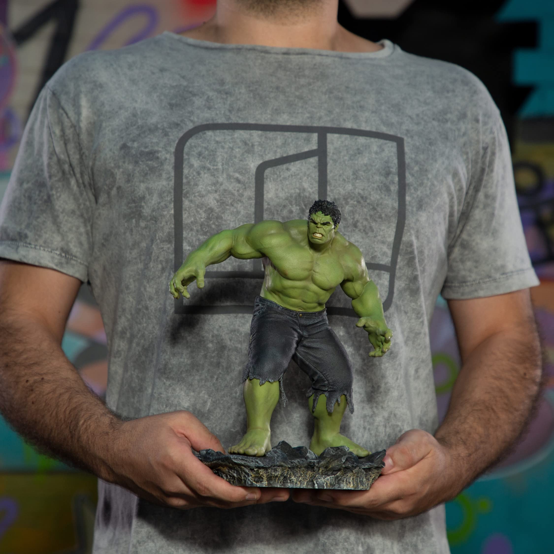 iron-studios-hulk-battle-of-new-york-statue-27-cm-infinity-saga image 5