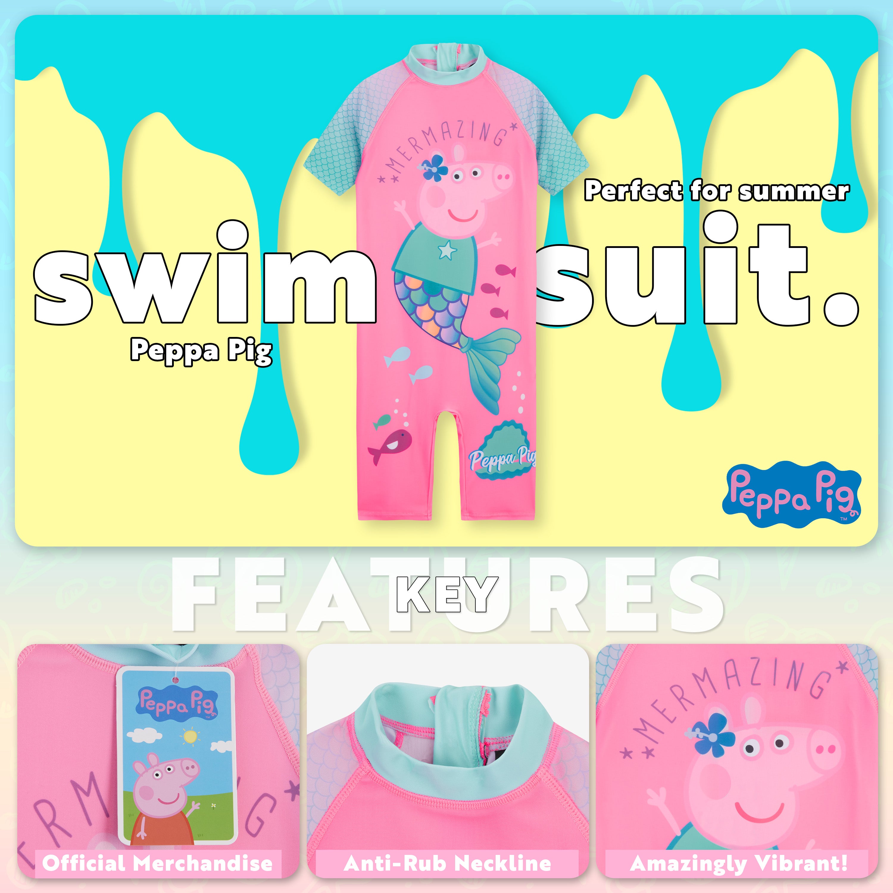 peppa-pig-maillot-de-bain-fille-une-pi-ce-zip-2-3-ans image 3