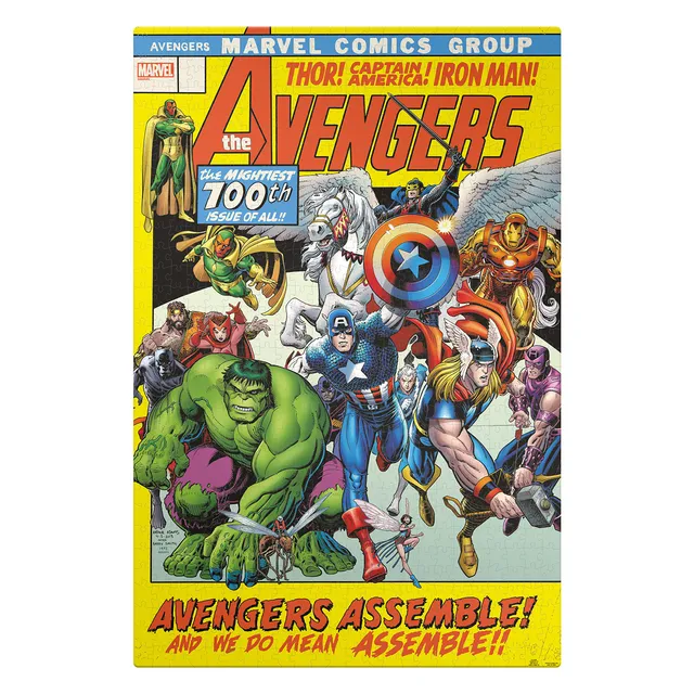marvel-puzzles-paladone-comics-puzzle-750-pi-ces-avengers image 1