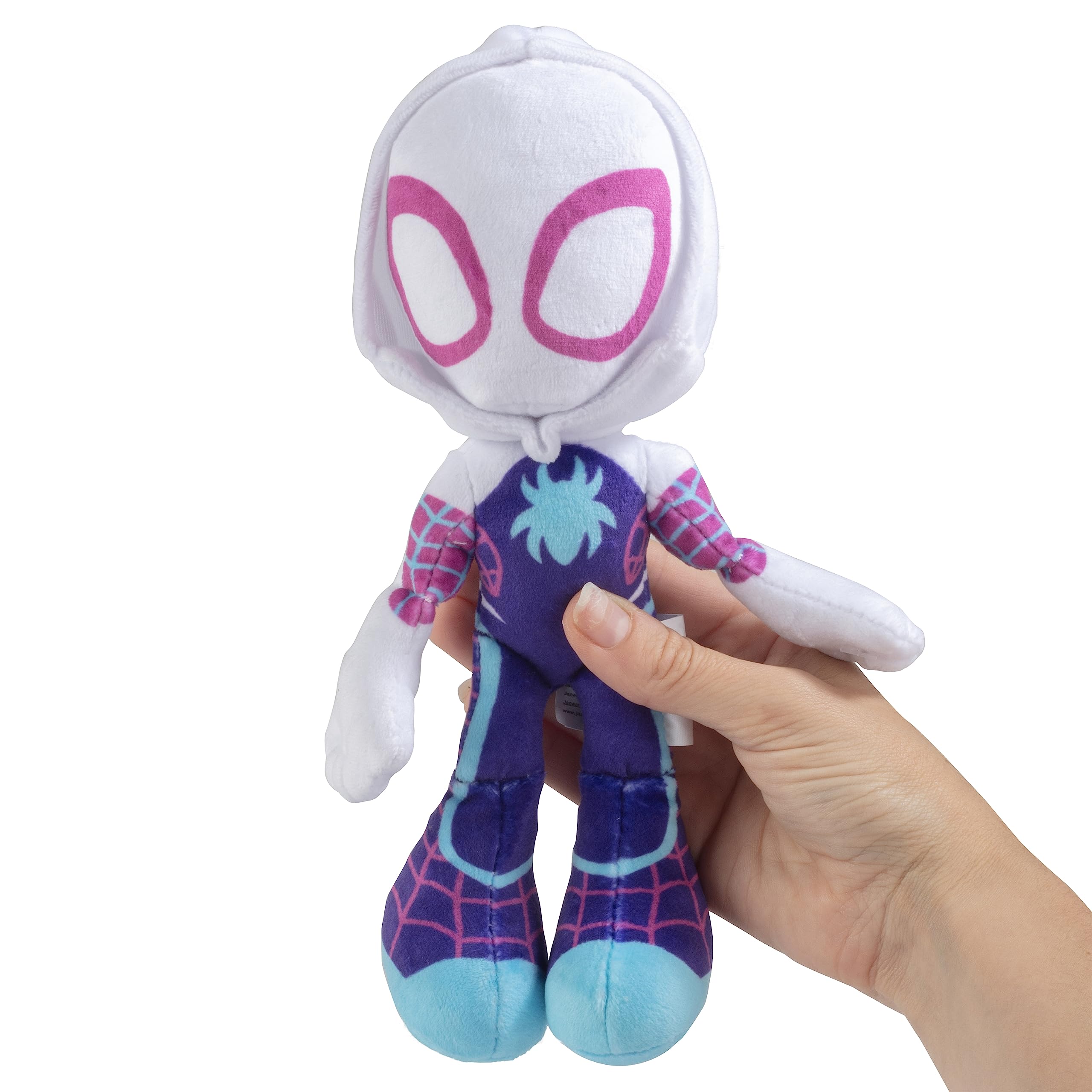 marvel-spidey-super-amis-ghost-spider-peluche-20-cm image 6