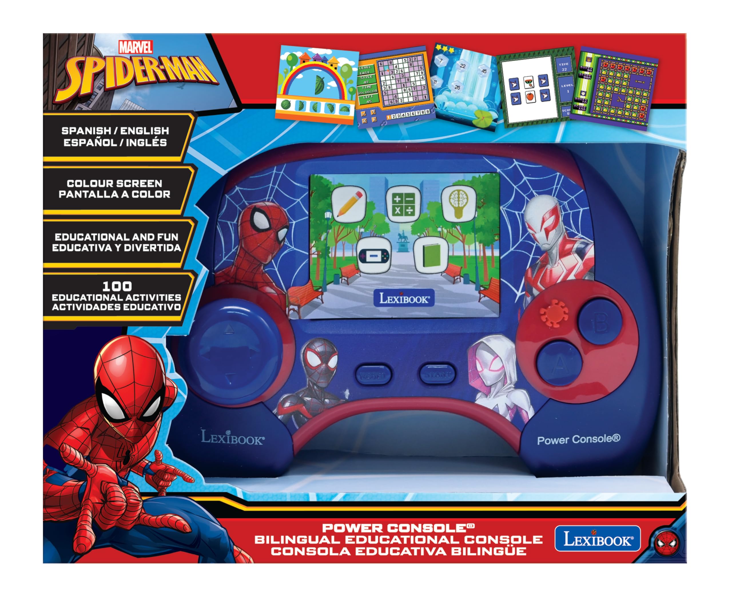 lexibook-spider-man-jcg100spi2-console-ducative-bilingue image 5