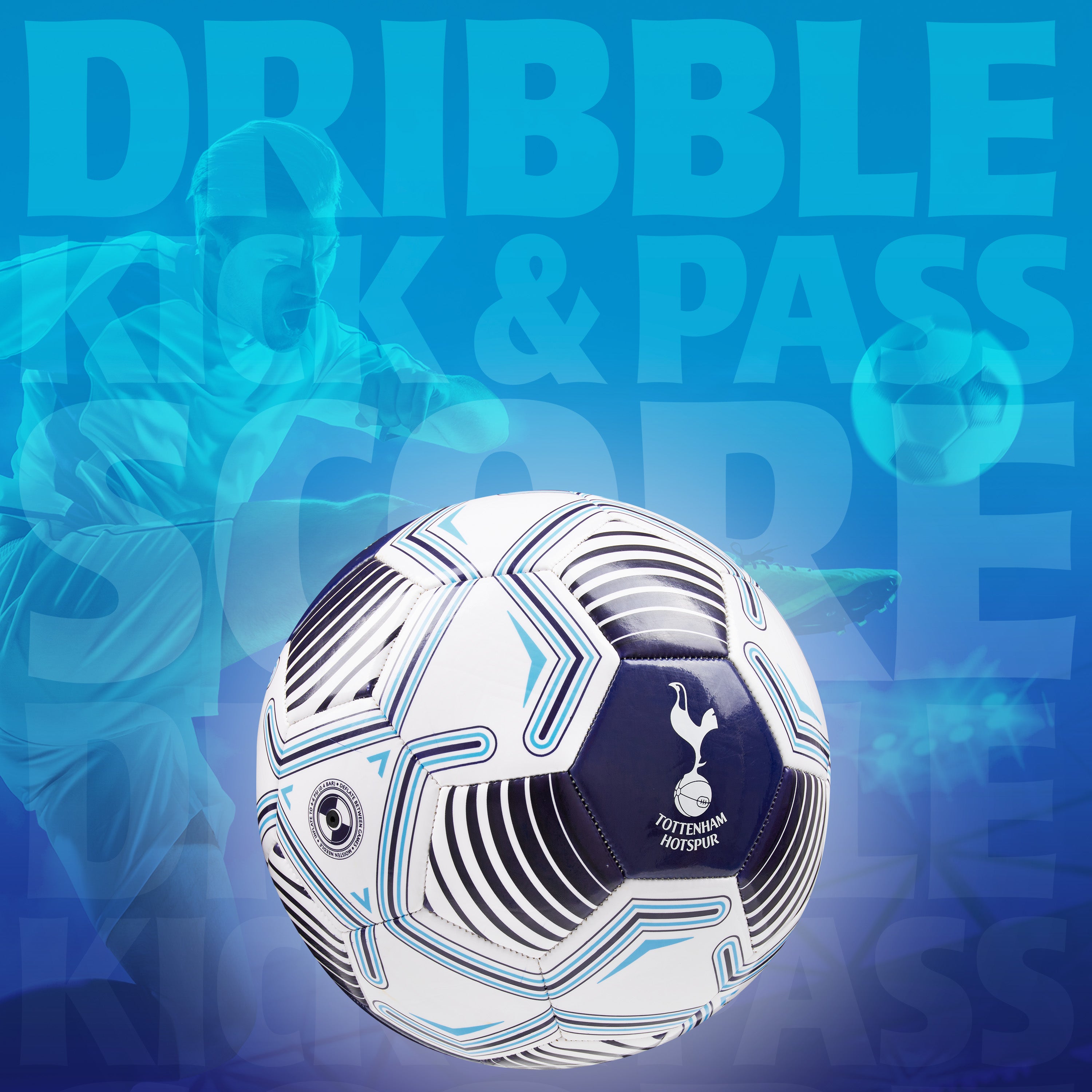tottenham-hotspur-ballon-de-foot-taille-3-officiel-enfant image 3