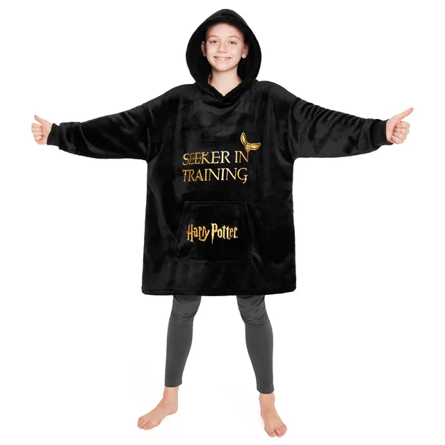 harry-potter-plaid-capuche-enfant-sherpa-oversize image 1