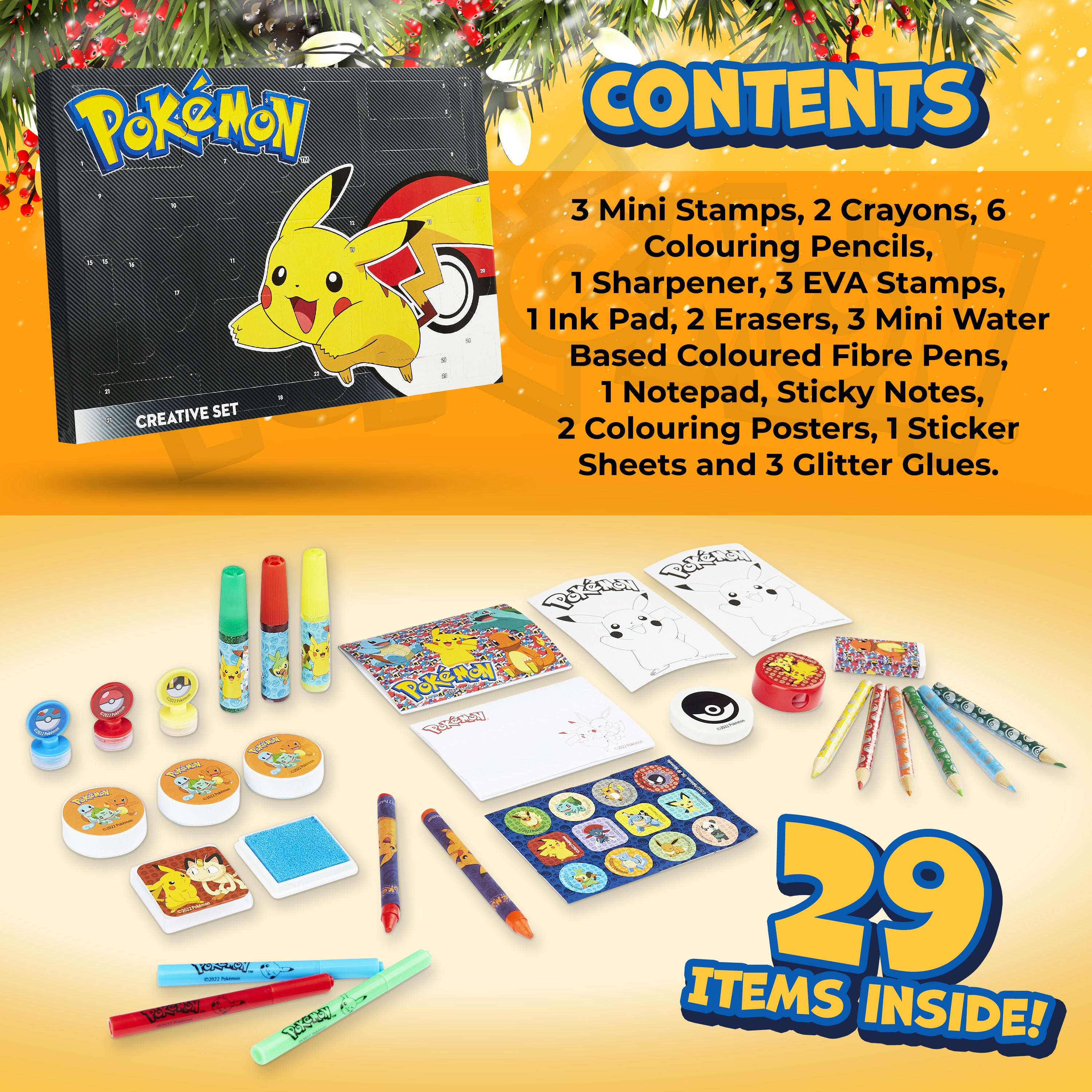 get-trend-pokemon-calendrier-avent-papeterie-24-surprises-enfant image 7