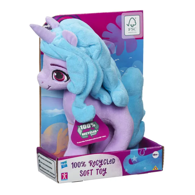 my-little-pony-izzy-peluche-bleue-recycl-e-super-douce image 1