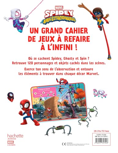 marvel-spidey-cahier-effa-able-cherche-et-trouve-petits-h-ros image 6
