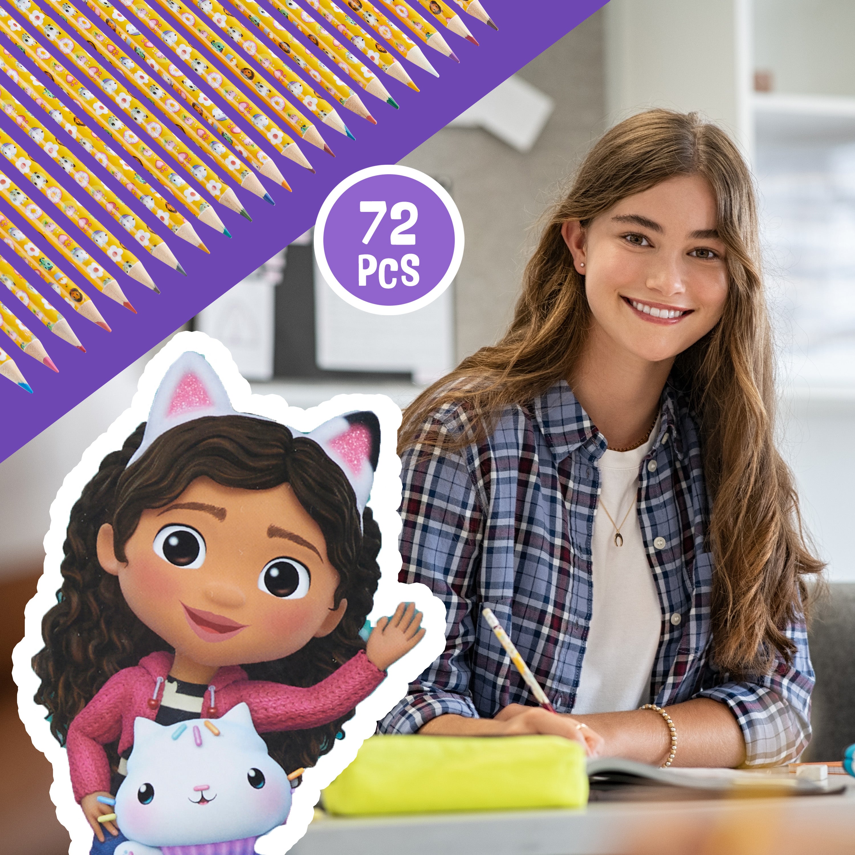gabby-s-dollhouse-crayons-de-couleur-enfant-bo-te-72 image 3