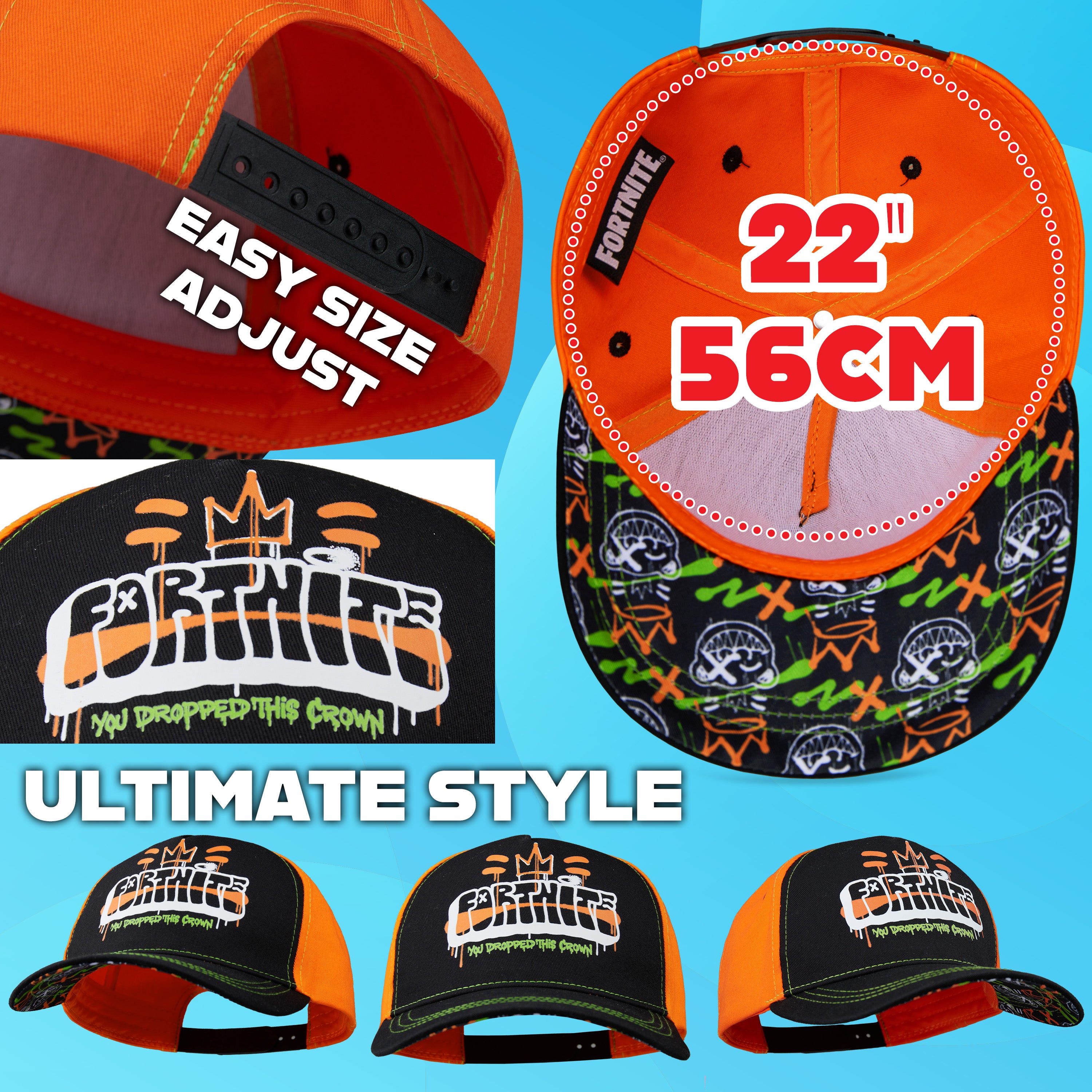 fortnite-casquette-enfant-baseball-gamer-r-glable image 6