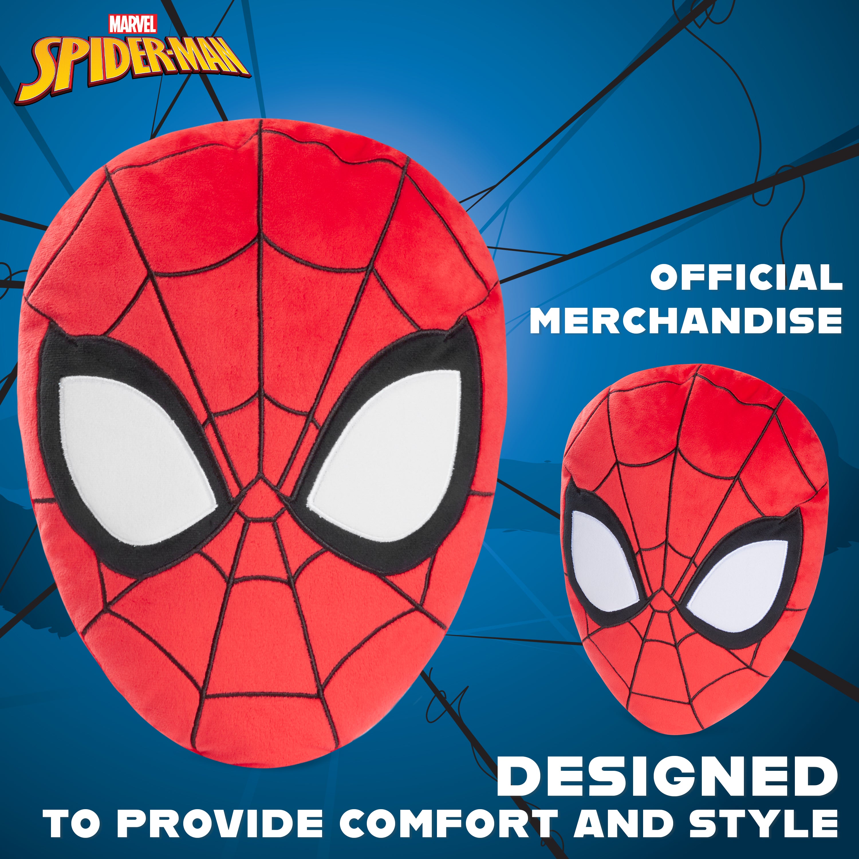 disney-spider-man-coussin-peluche-3d-34x25cm-rouge image 3