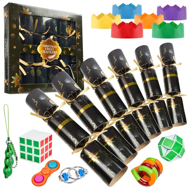 kreativekraft-christmas-crackers-papillotes-no-l-lot-6-fidget image 1