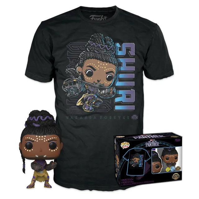funko-pop-shuri-black-panther-figurine-vinyle-t-shirt-l image 1