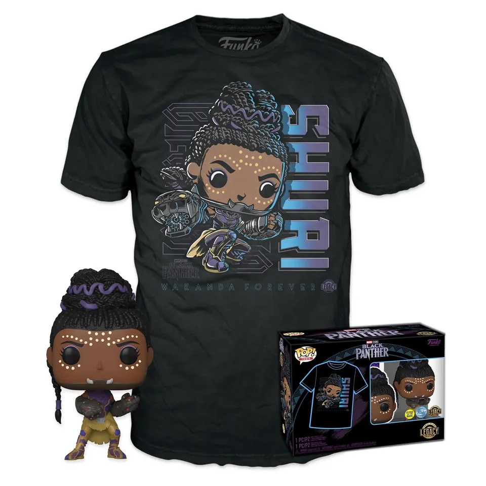 funko-pop-shuri-black-panther-figurine-vinyle-t-shirt-l image 1