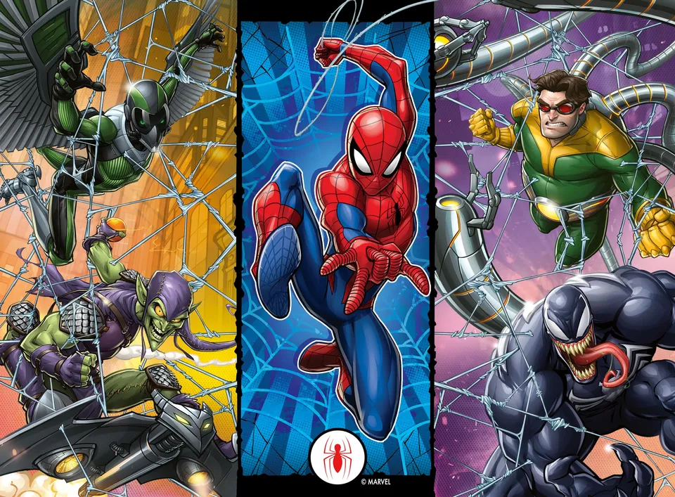 ravensburger-marvel-puzzle-300-pi-ces-xxl-spider-man-49x36-cm image 1