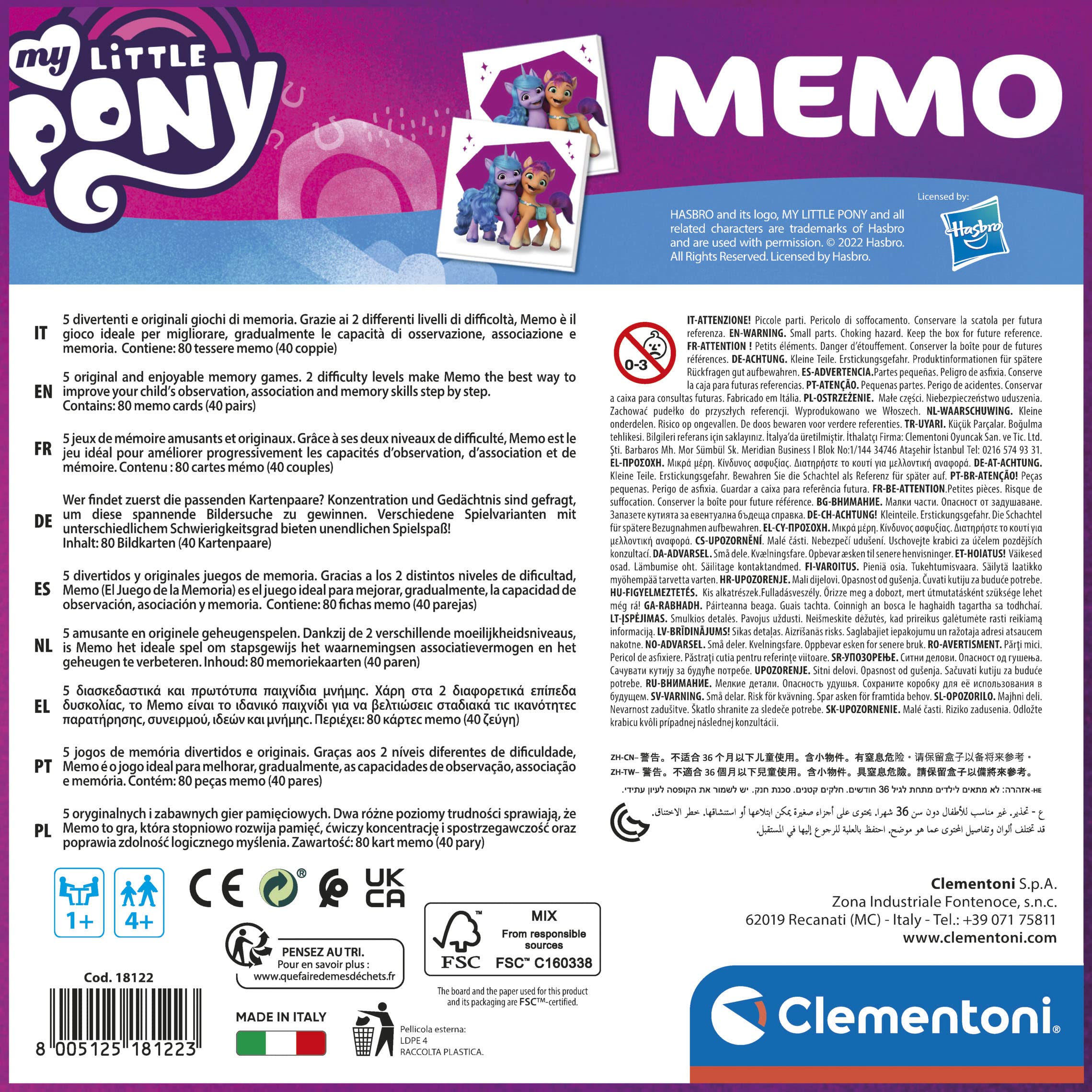my-little-pony-memo-memory-80-cartes-personnages image 3