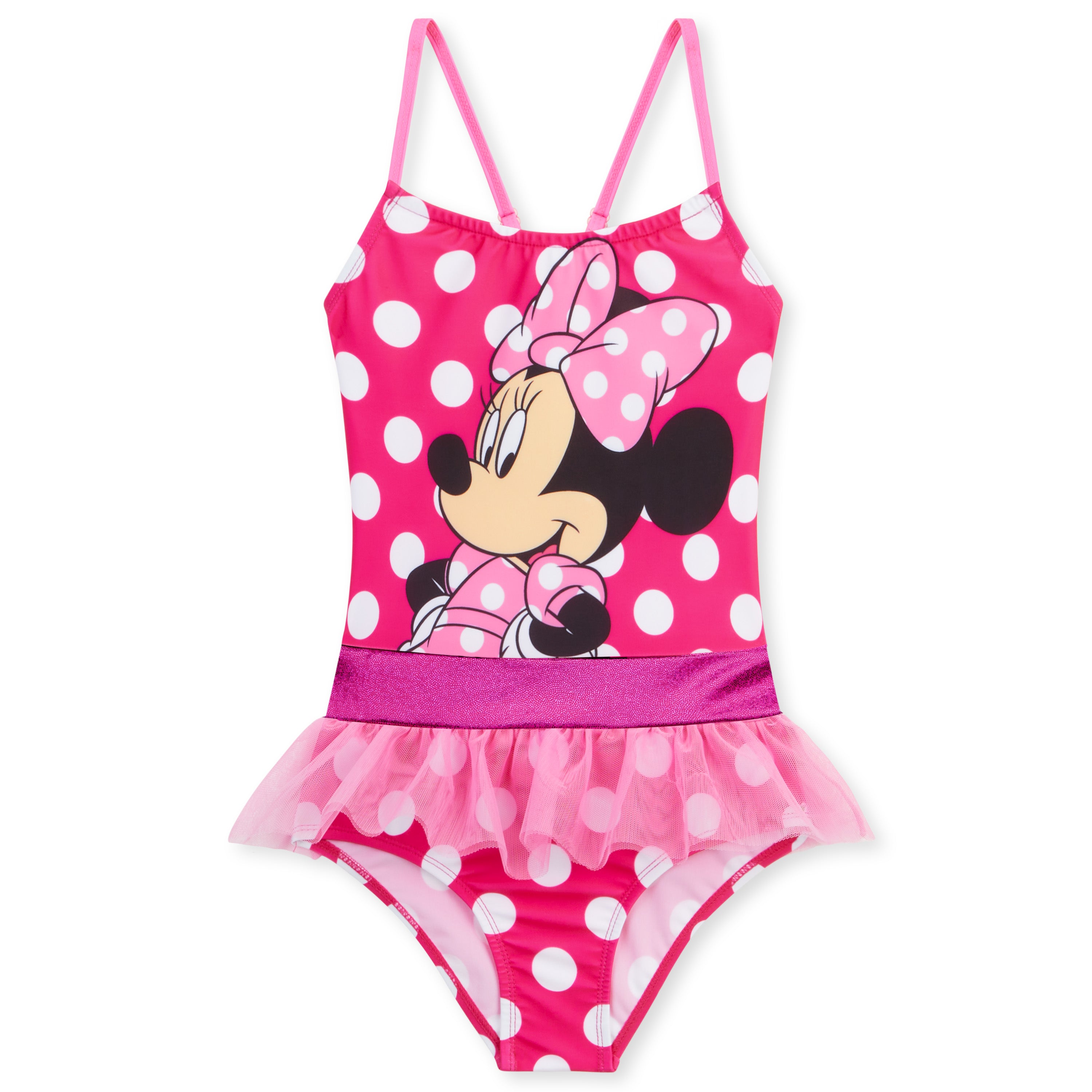 disney-minnie-mouse-maillot-de-bain-fille-1-pi-ce-piscine image 1