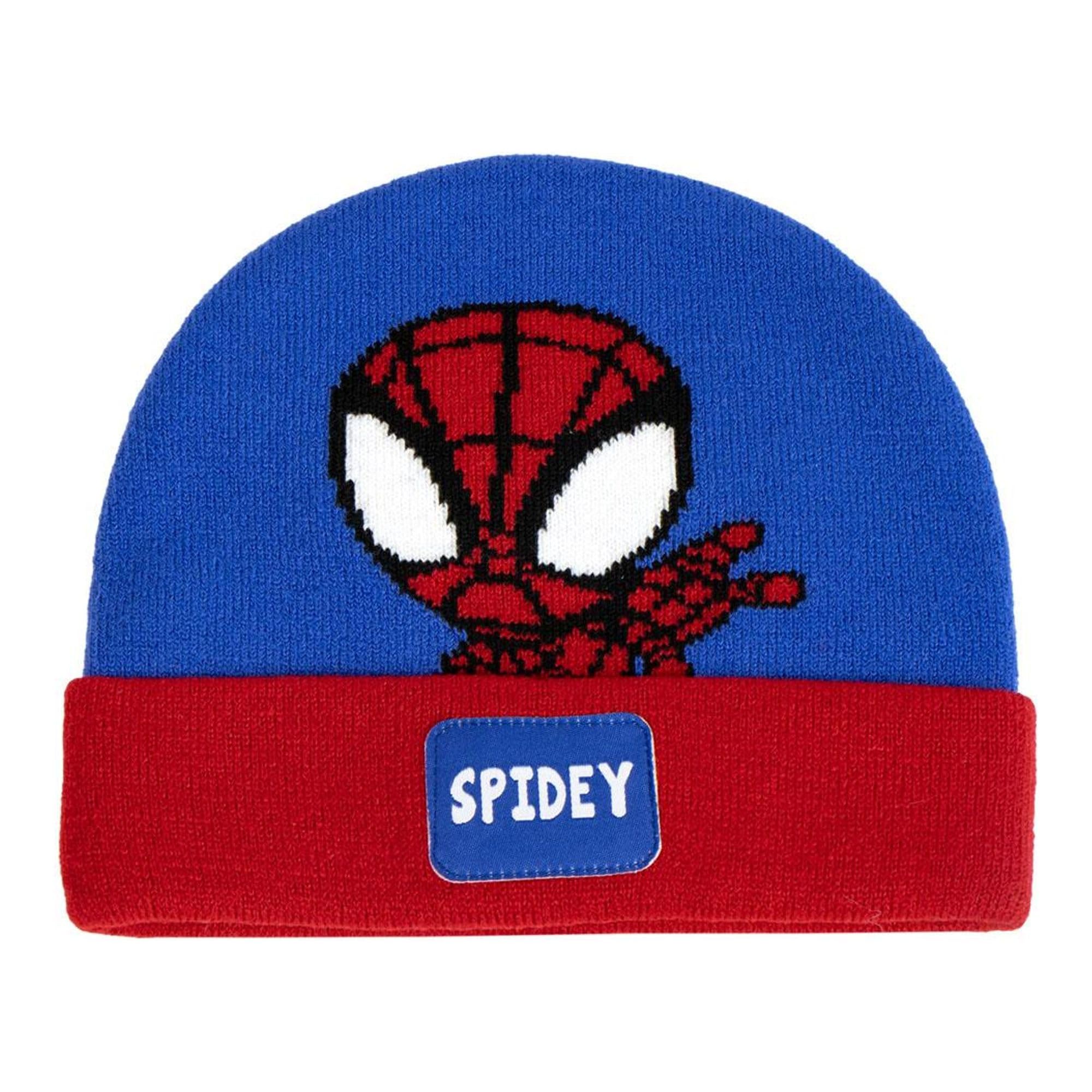 marvel-legends-spidey-bonnet-tricot-multicolore-taille-unique image 1