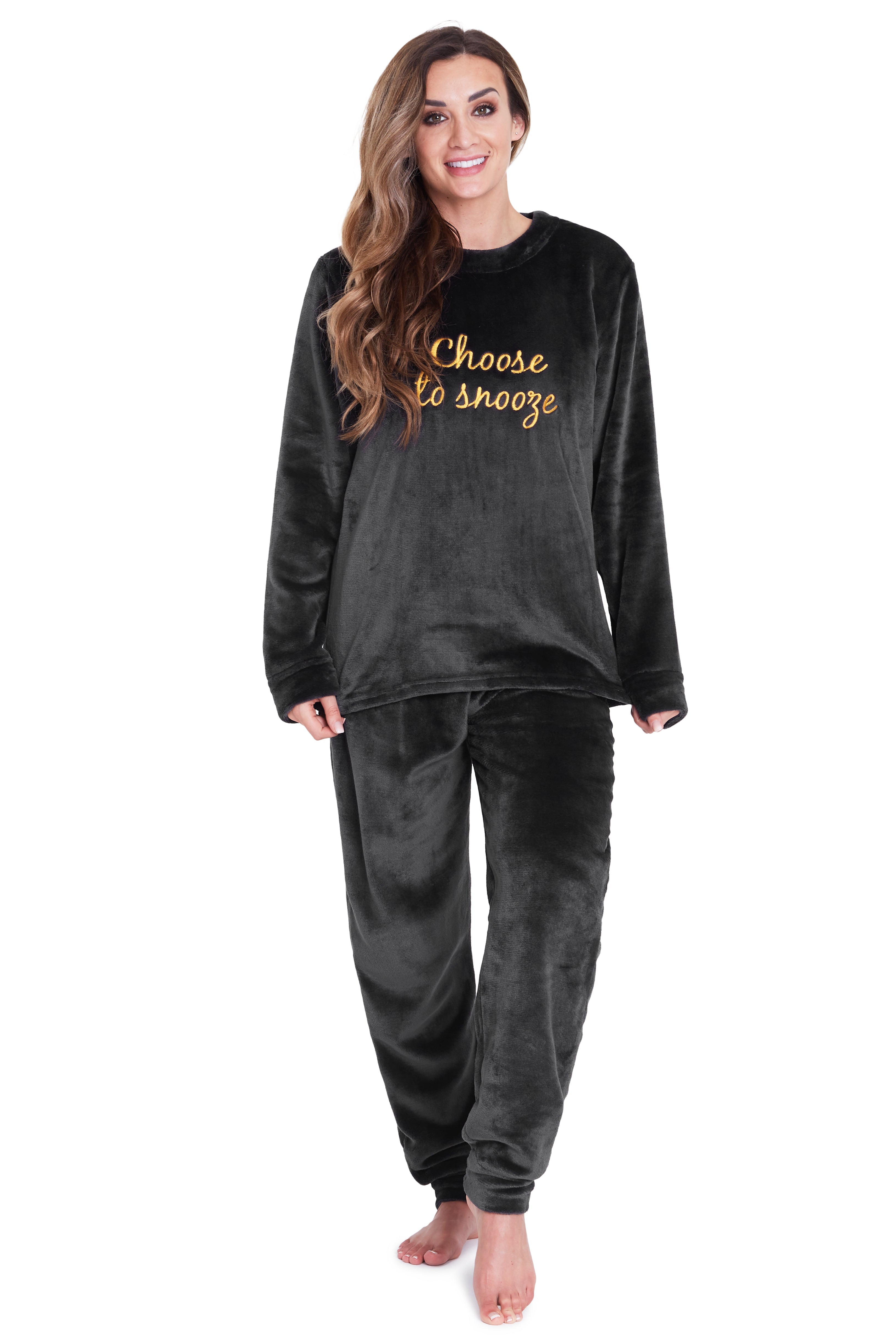 citycomfort-pyjama-polaire-femme-haut-pantalon image 2