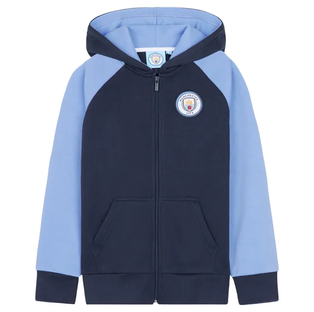 manchester-city-sweat-capuche-zipp-gar-on-poches-7-14-ans image 1