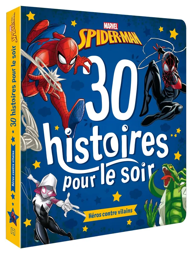 marvel-spider-man-30-histoires-pour-le-soir-livre-enfant-h-ros image 1