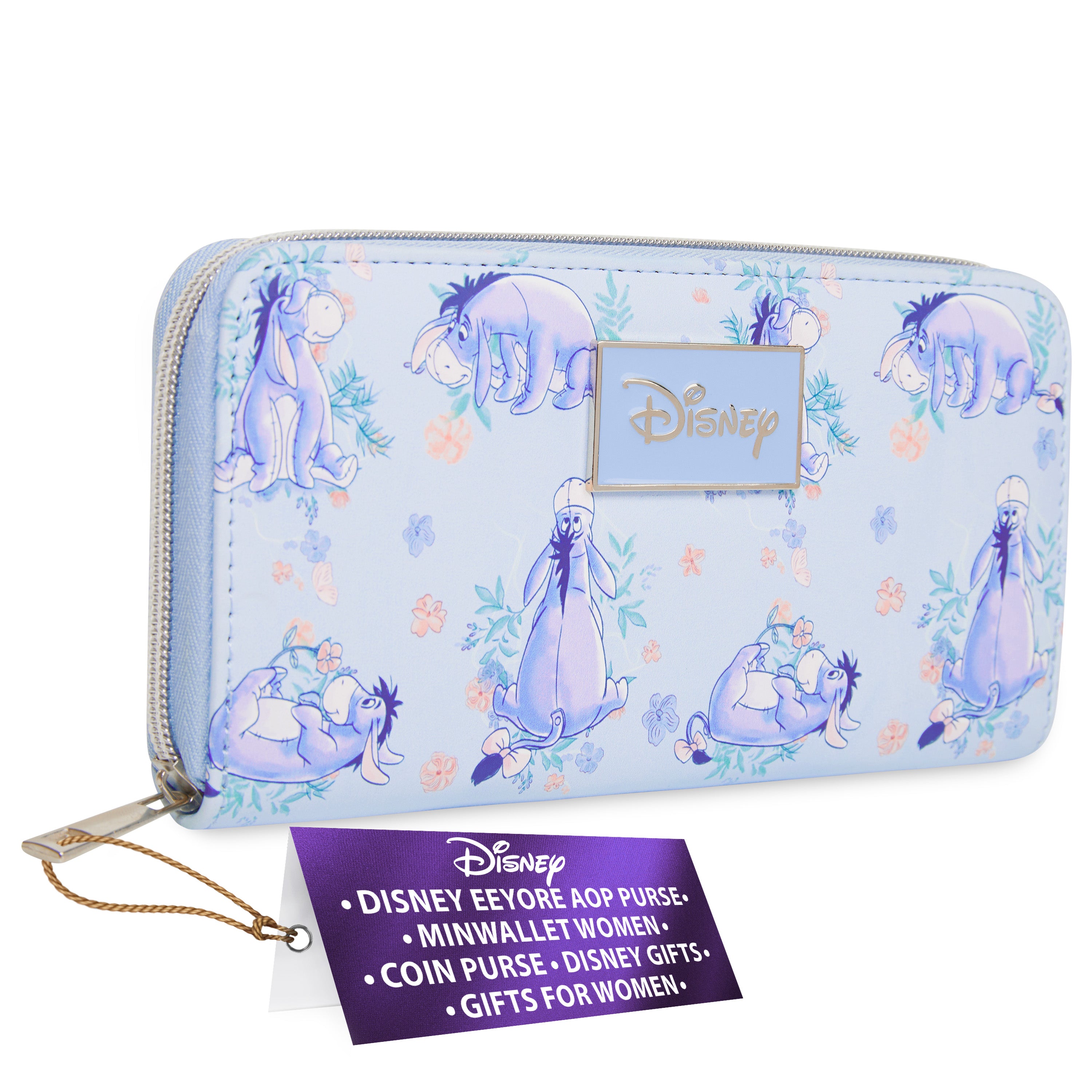 disney-eeyore-portefeuille-femme-bourriquet-porte-cartes image 1