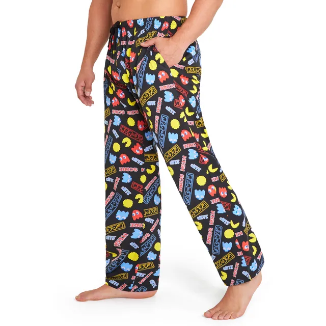 pac-man-pantalon-pyjama-homme-coton-poches image 1