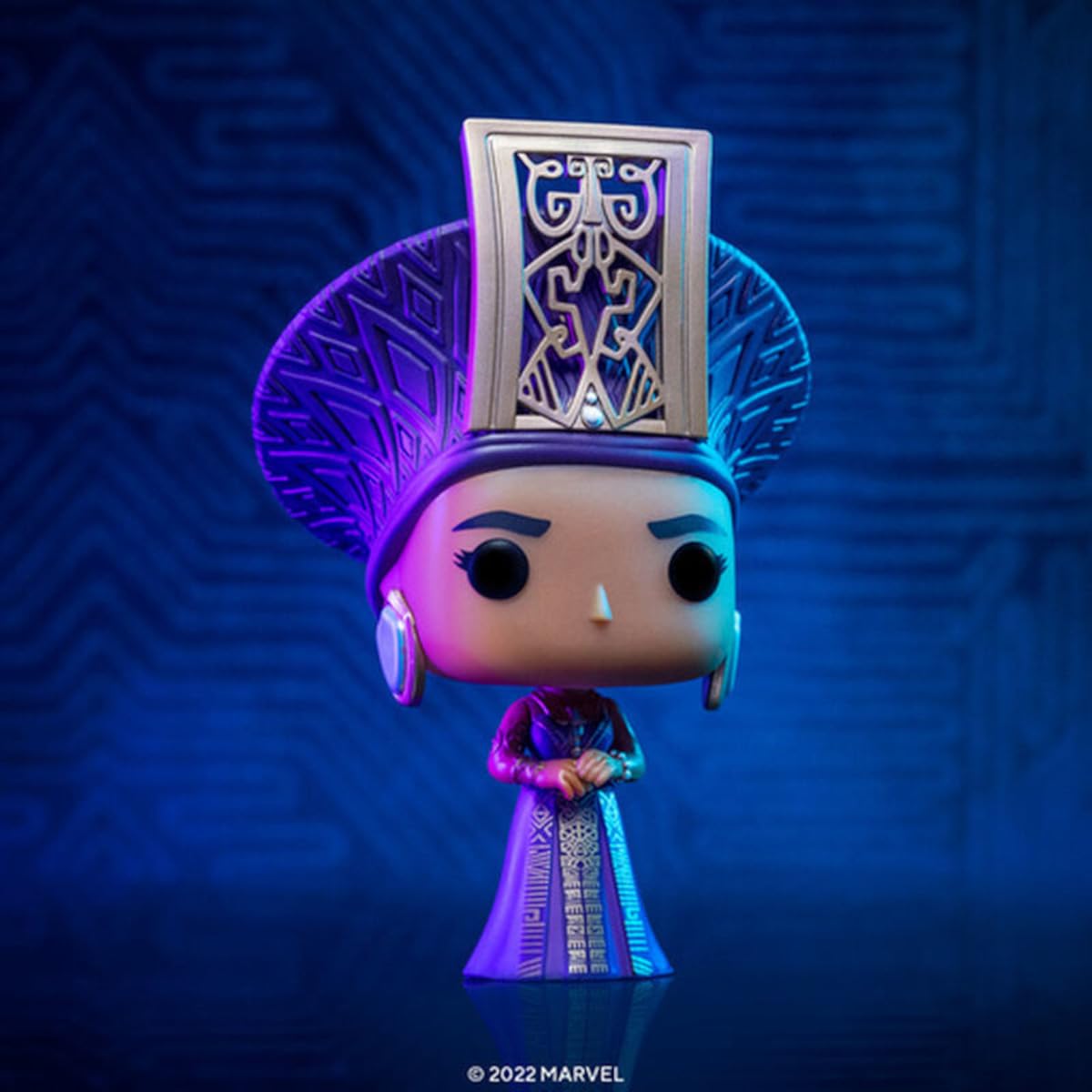 marvel-legends-funko-pop-ramonda-figurine-vinyle-wakanda-forever image 2